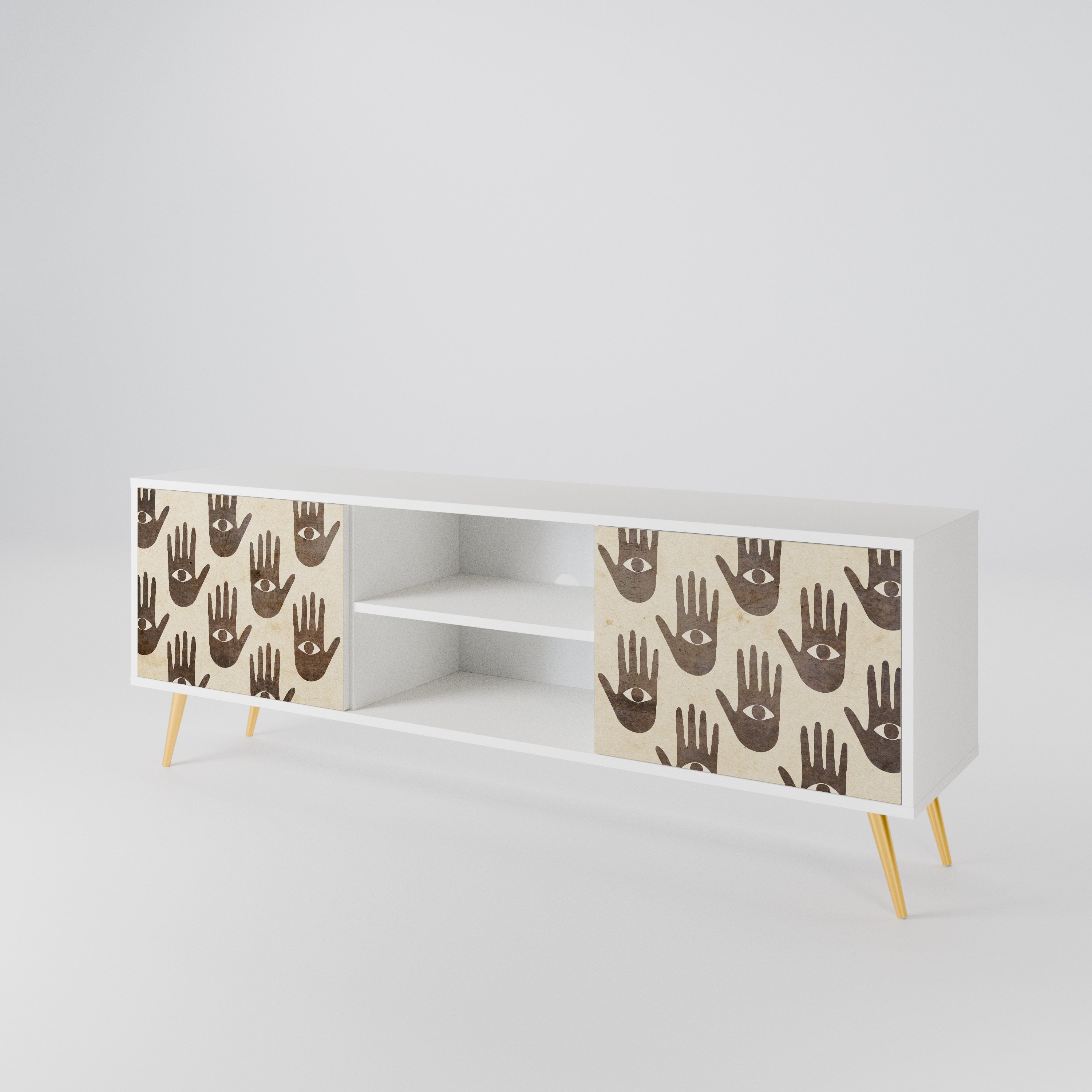 SEE MORE 2-Door TV Cabinet