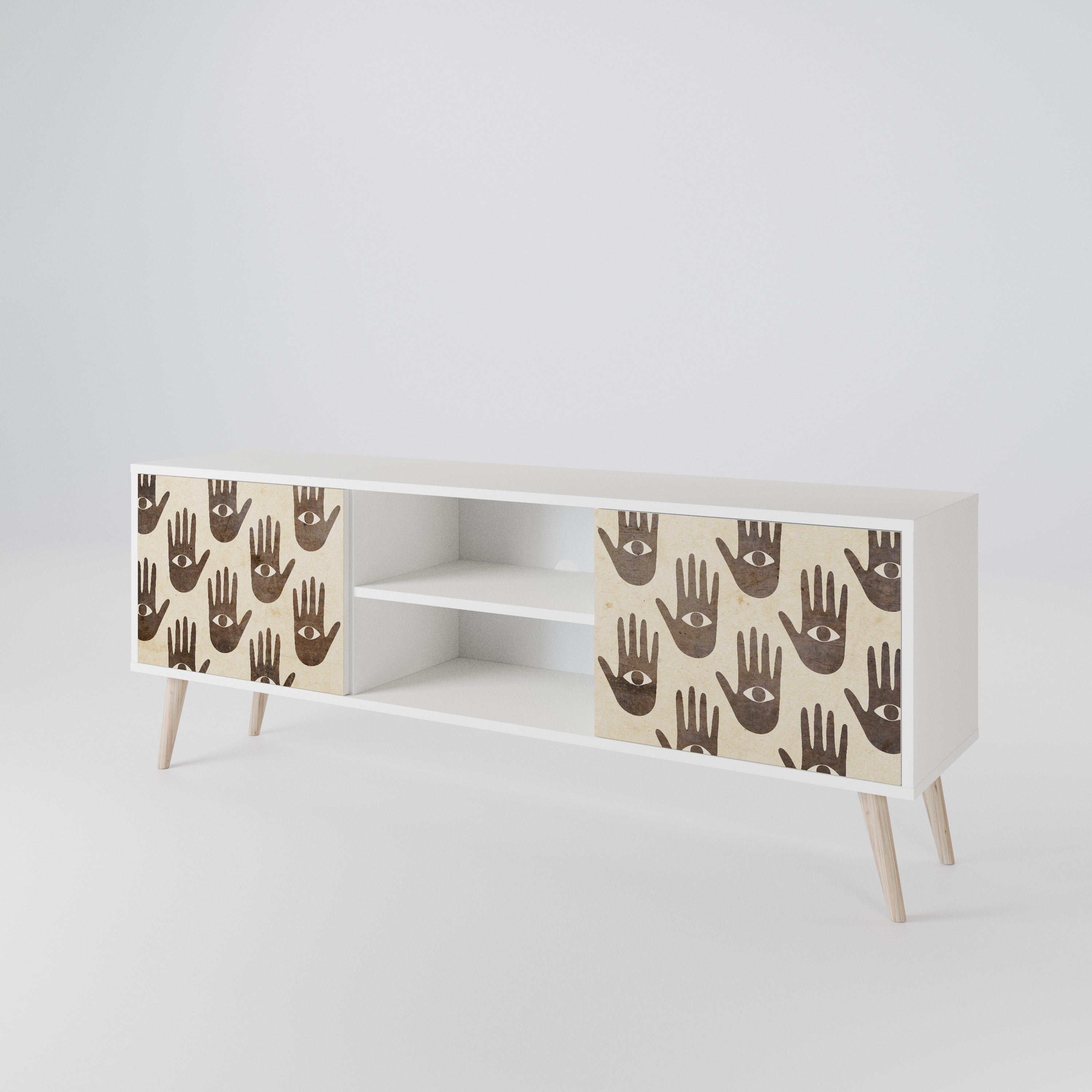 SEE MORE 2-Door TV Cabinet