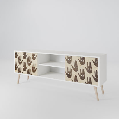 SEE MORE 2-Door TV Cabinet