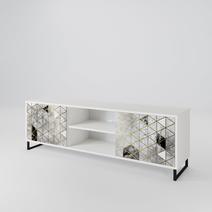 ASHEN ARIA 2-Door TV Cabinet