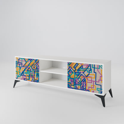 MEMORIES MAP 2-Door TV Cabinet