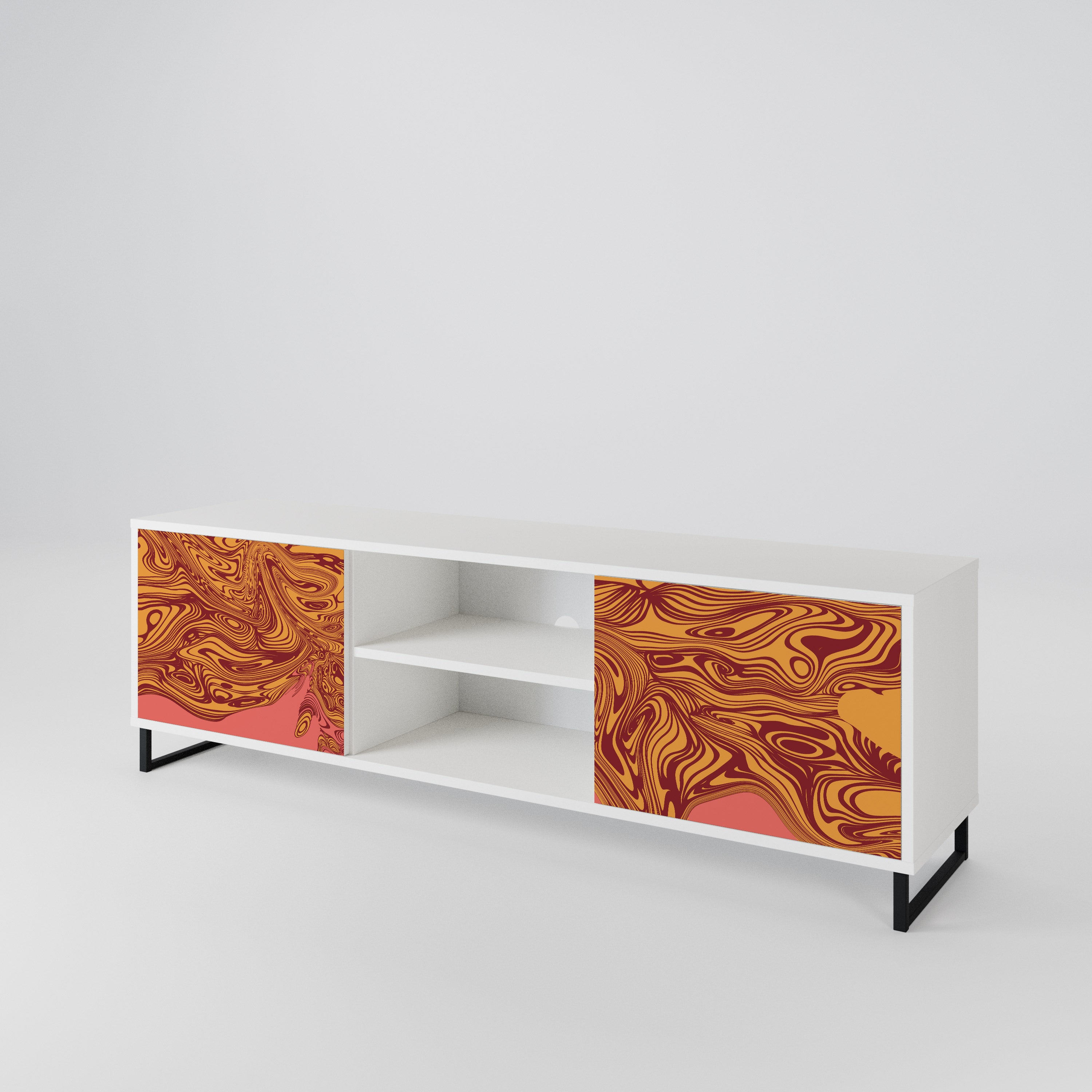 FLOATING THOUGHTS 2-Door TV Cabinet