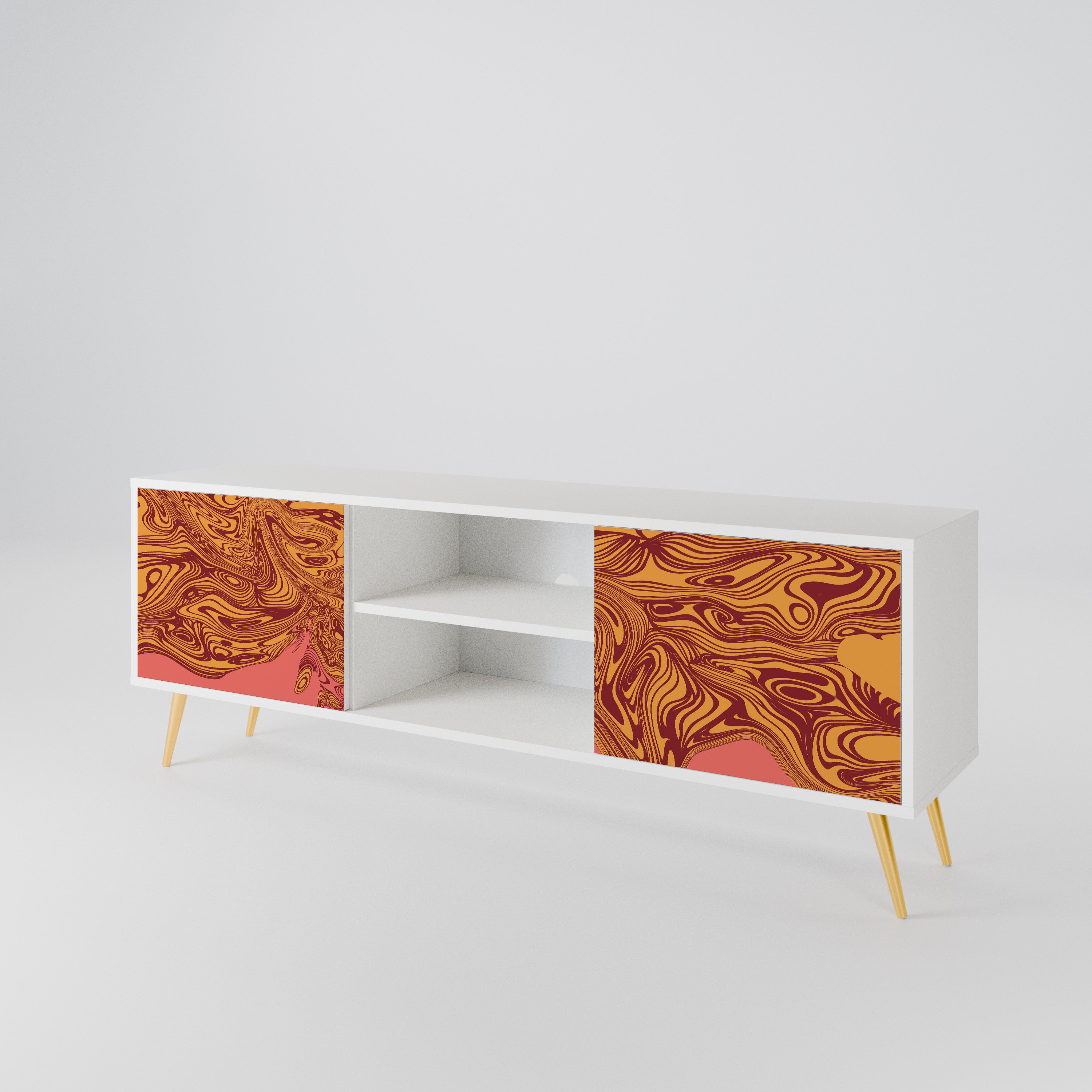 FLOATING THOUGHTS 2-Door TV Cabinet