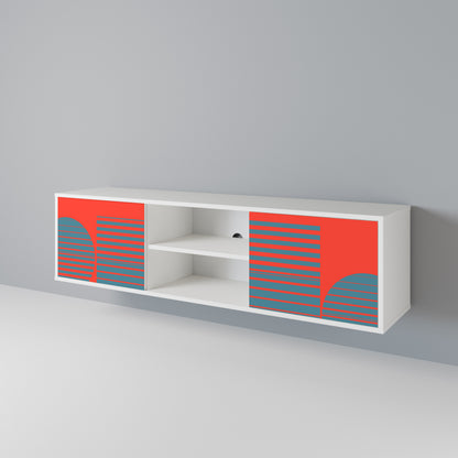 RISING GEOMETRY STARS 2-Door TV Cabinet