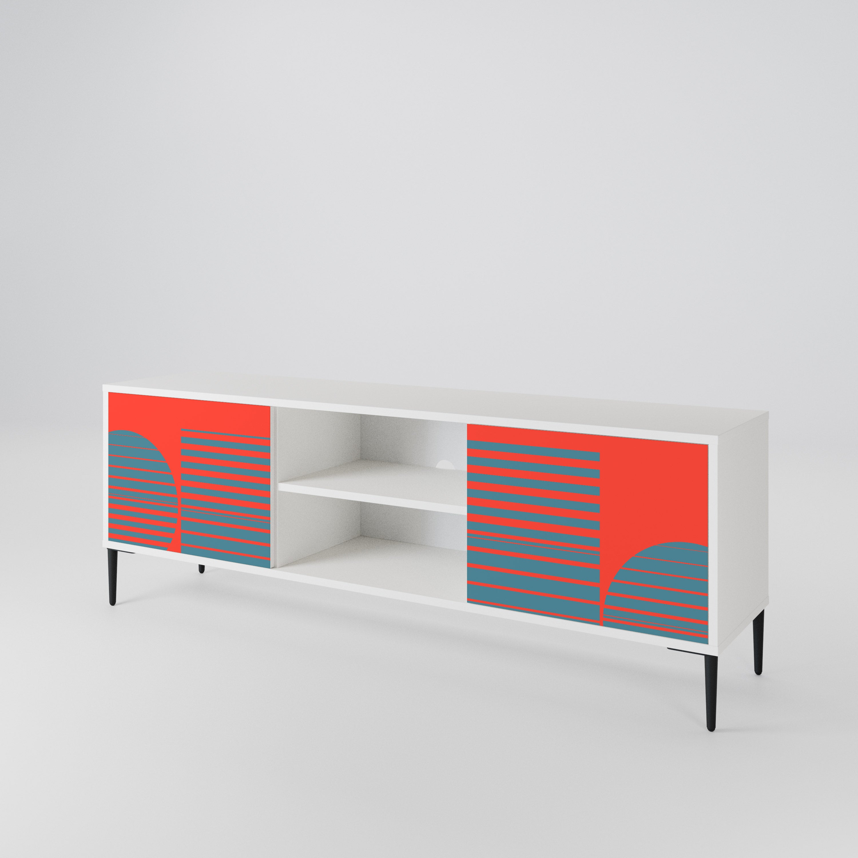 RISING GEOMETRY STARS 2-Door TV Cabinet