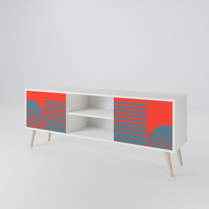 RISING GEOMETRY STARS 2-Door TV Cabinet