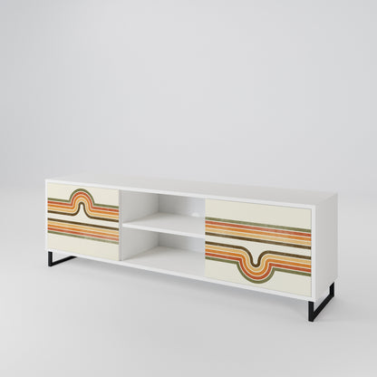 EXCEPTIONAL STREAM 2-Door TV Cabinet