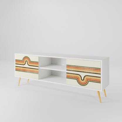 EXCEPTIONAL STREAM 2-Door TV Cabinet