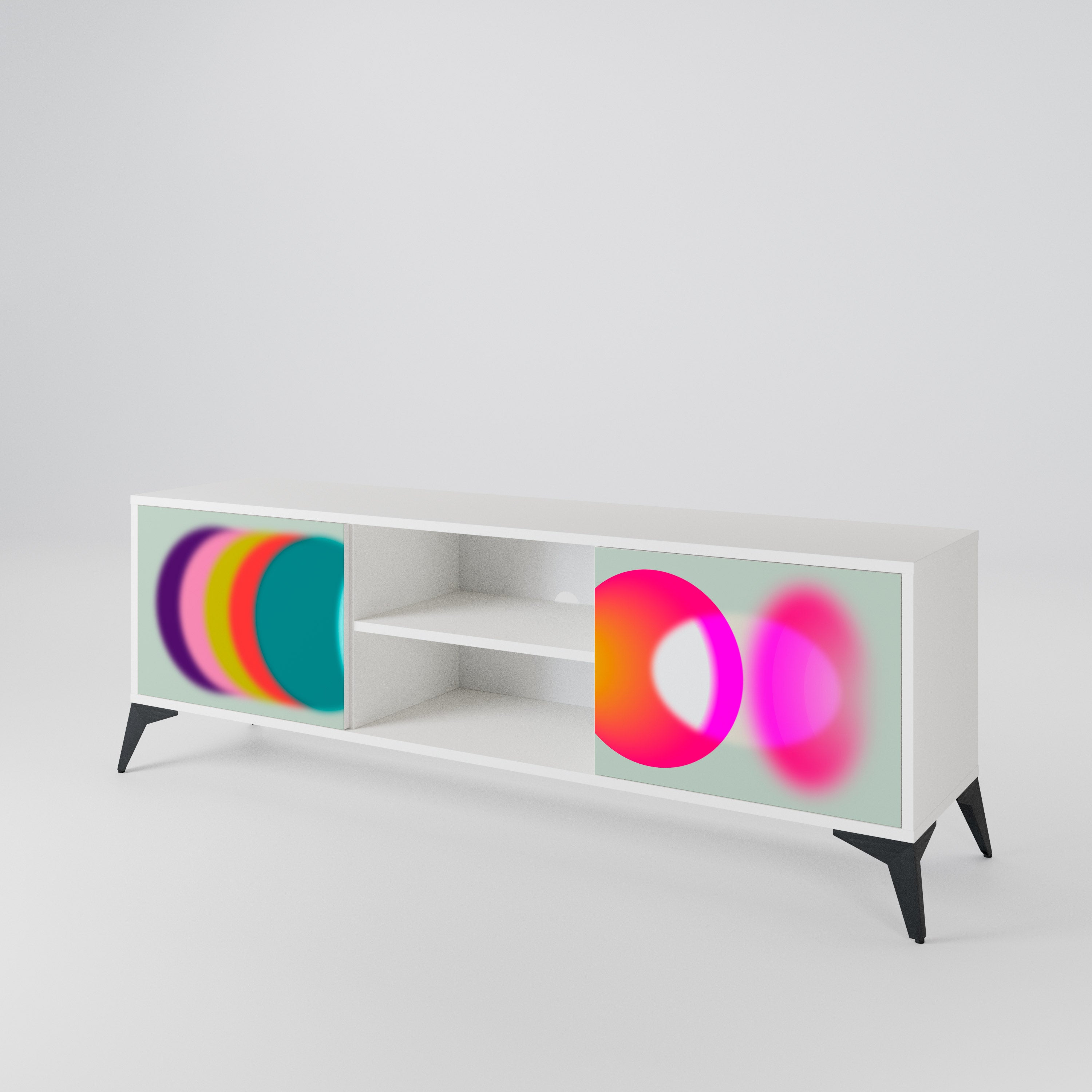 SYMPHONY OF COLORS 2-Door TV Cabinet