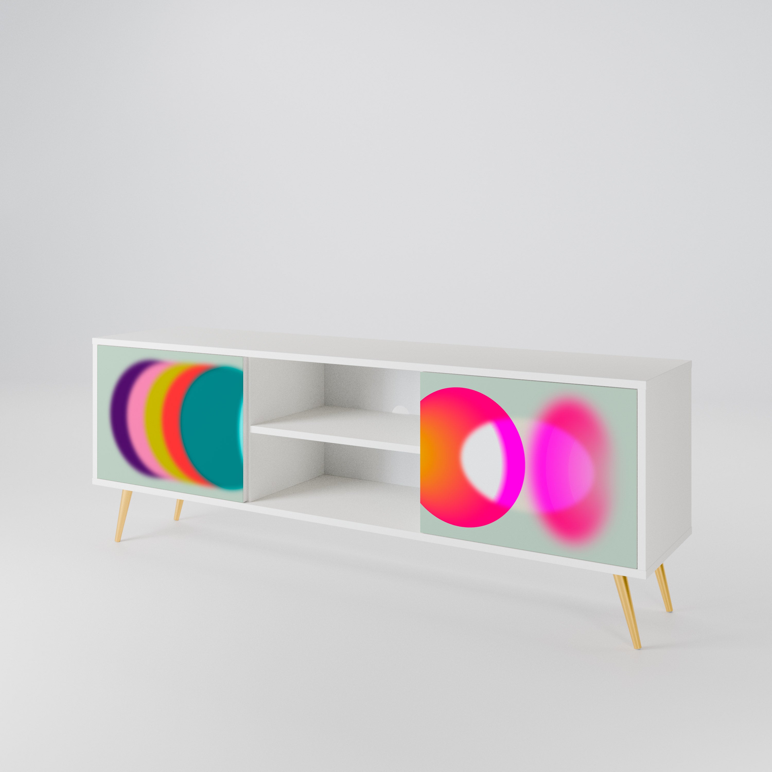 SYMPHONY OF COLORS 2-Door TV Cabinet