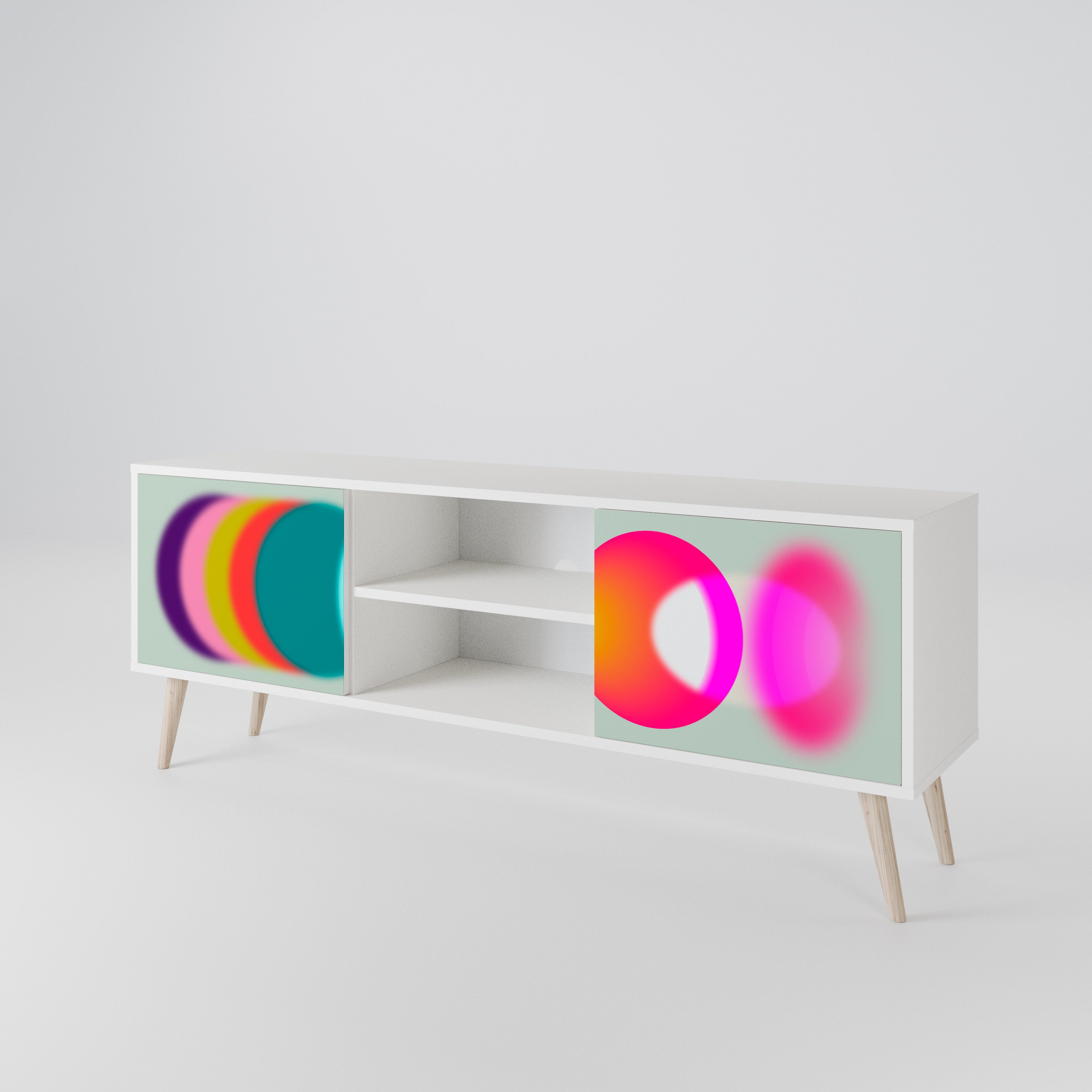 SYMPHONY OF COLORS 2-Door TV Cabinet