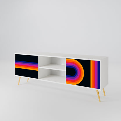 BLINDED BY THE LIGHTS 2-Door TV Cabinet