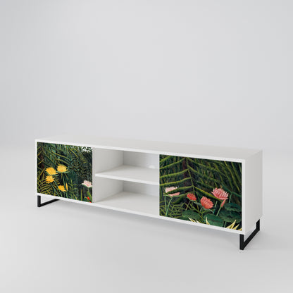 VIRGIN FOREST WITH SUNSET 2-Door TV Cabinet