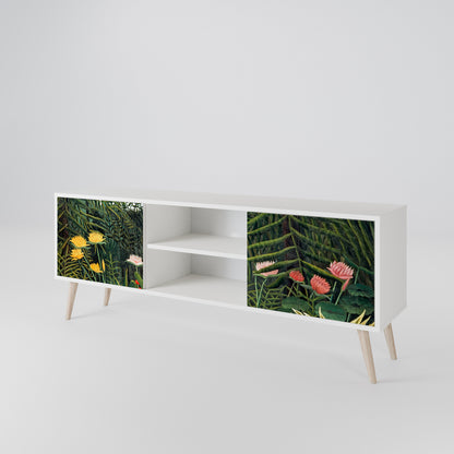 VIRGIN FOREST WITH SUNSET 2-Door TV Cabinet