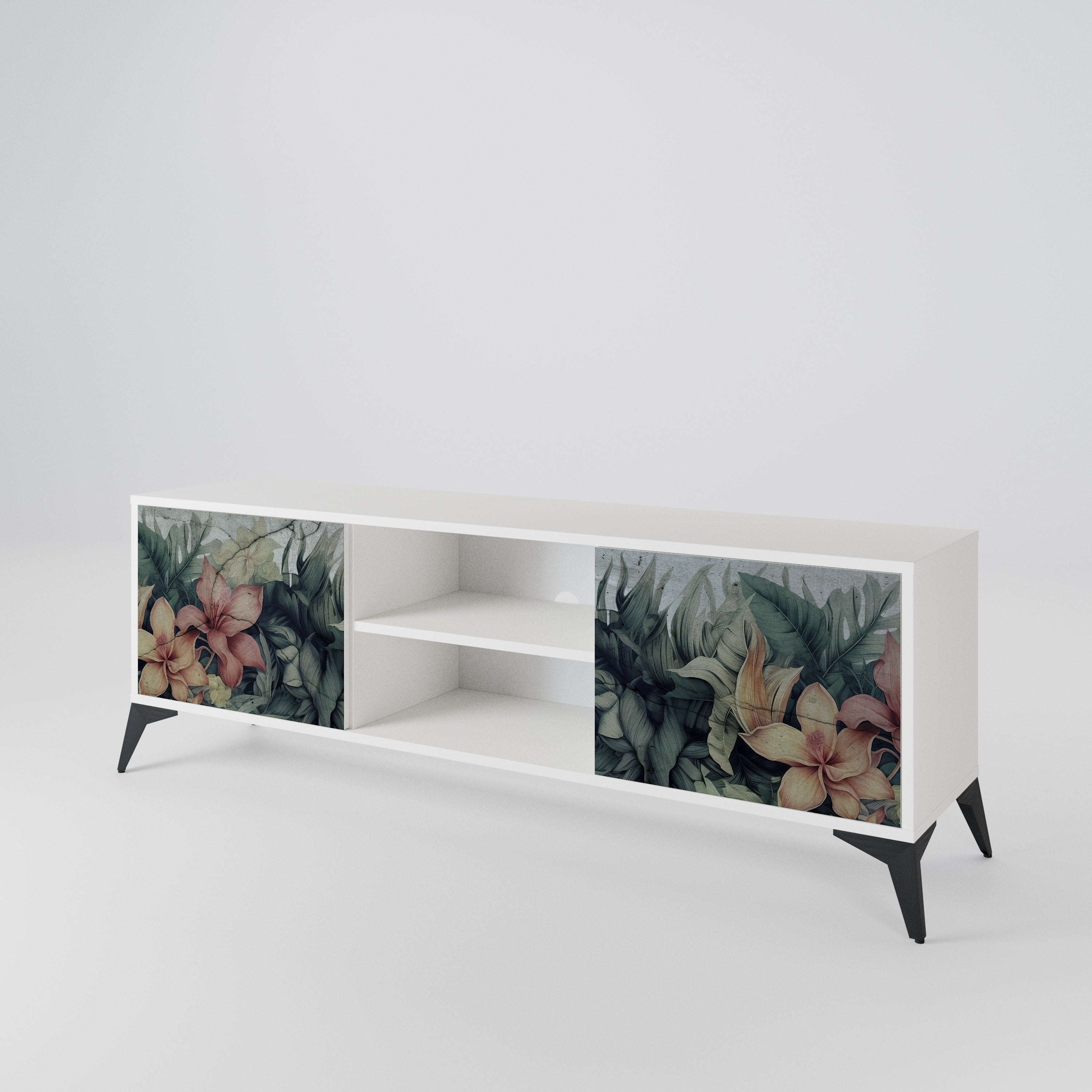 HEAVENLY BLOOM 2-Door TV Cabinet