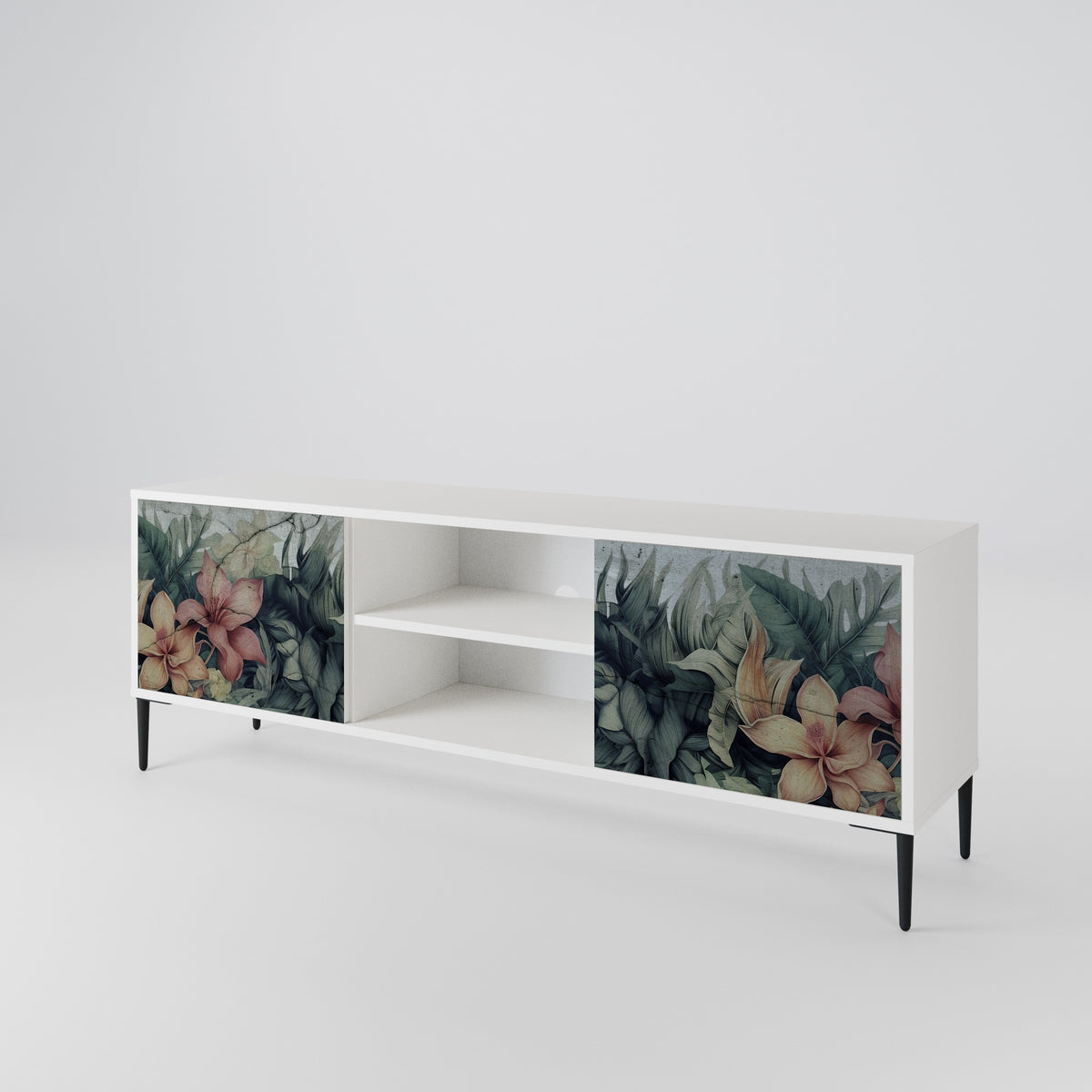 HEAVENLY BLOOM 2-Door TV Cabinet