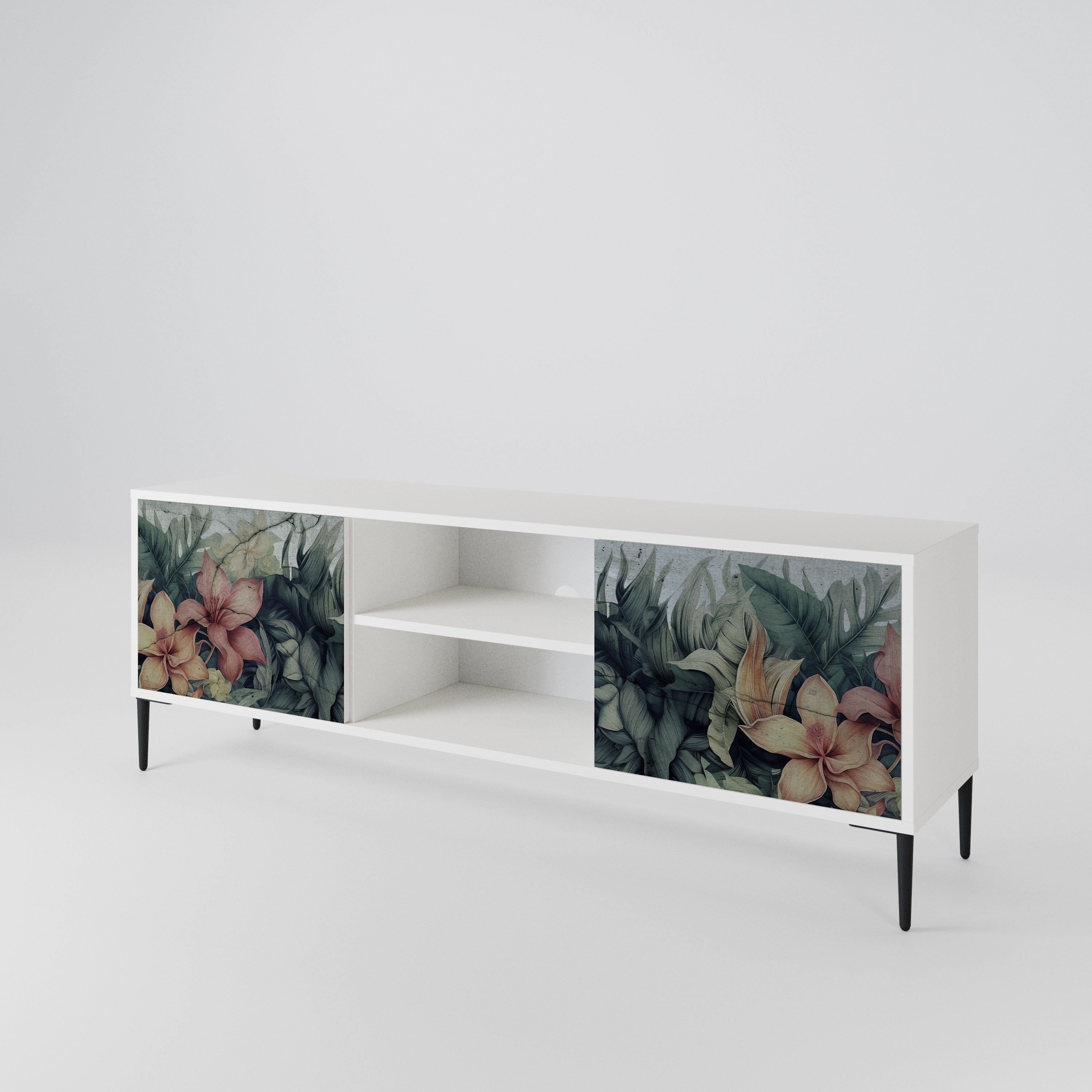 HEAVENLY BLOOM 2-Door TV Cabinet