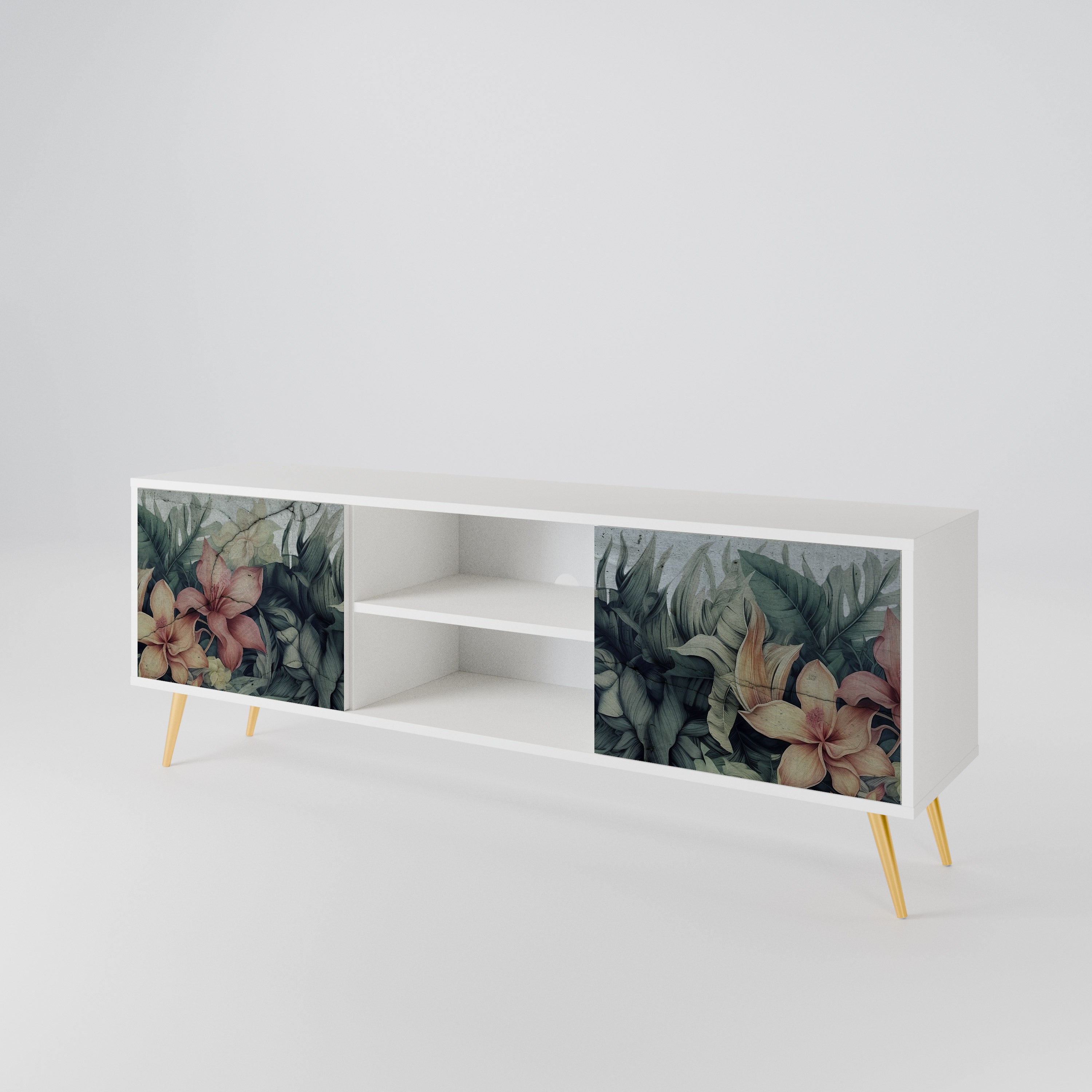 HEAVENLY BLOOM 2-Door TV Cabinet