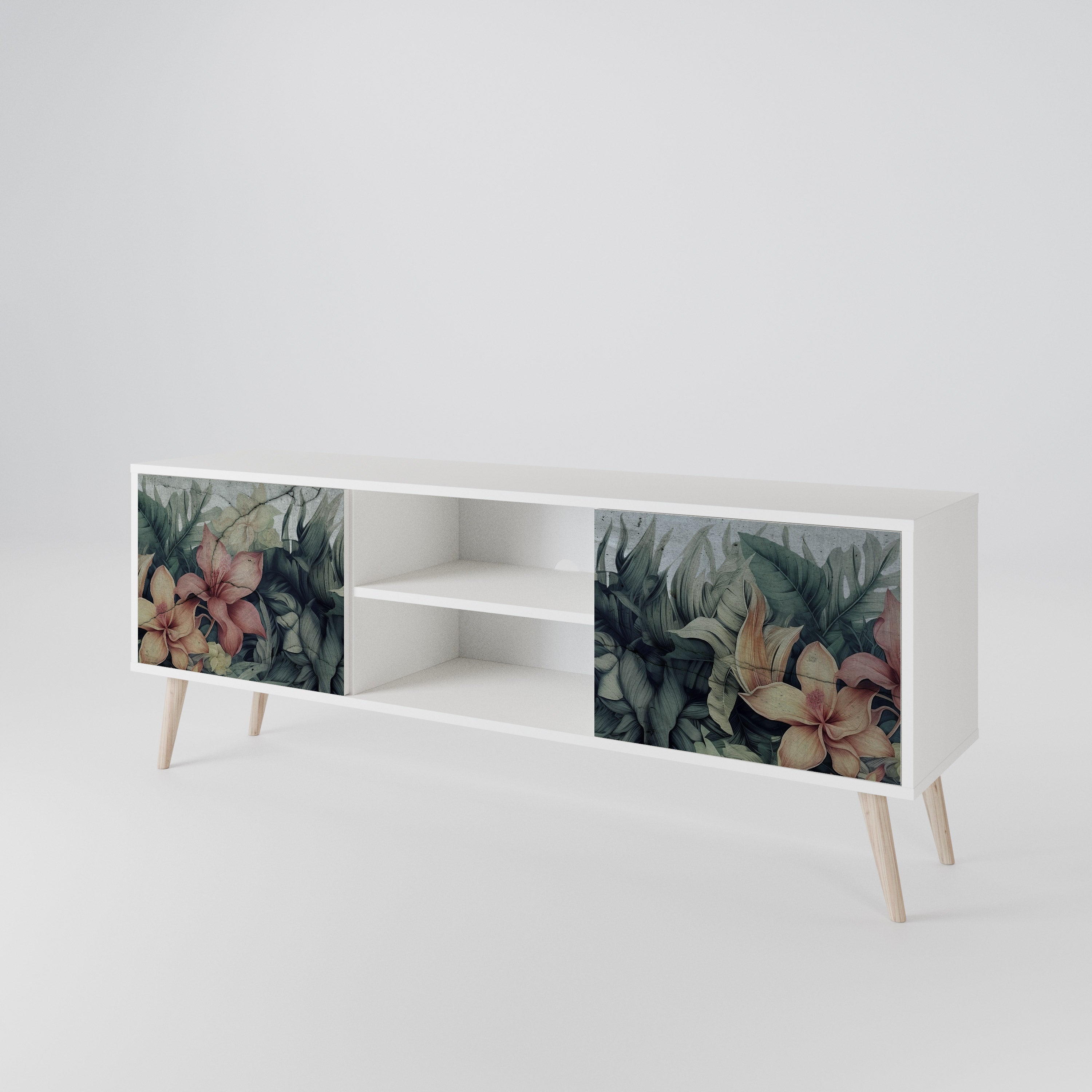 HEAVENLY BLOOM 2-Door TV Cabinet