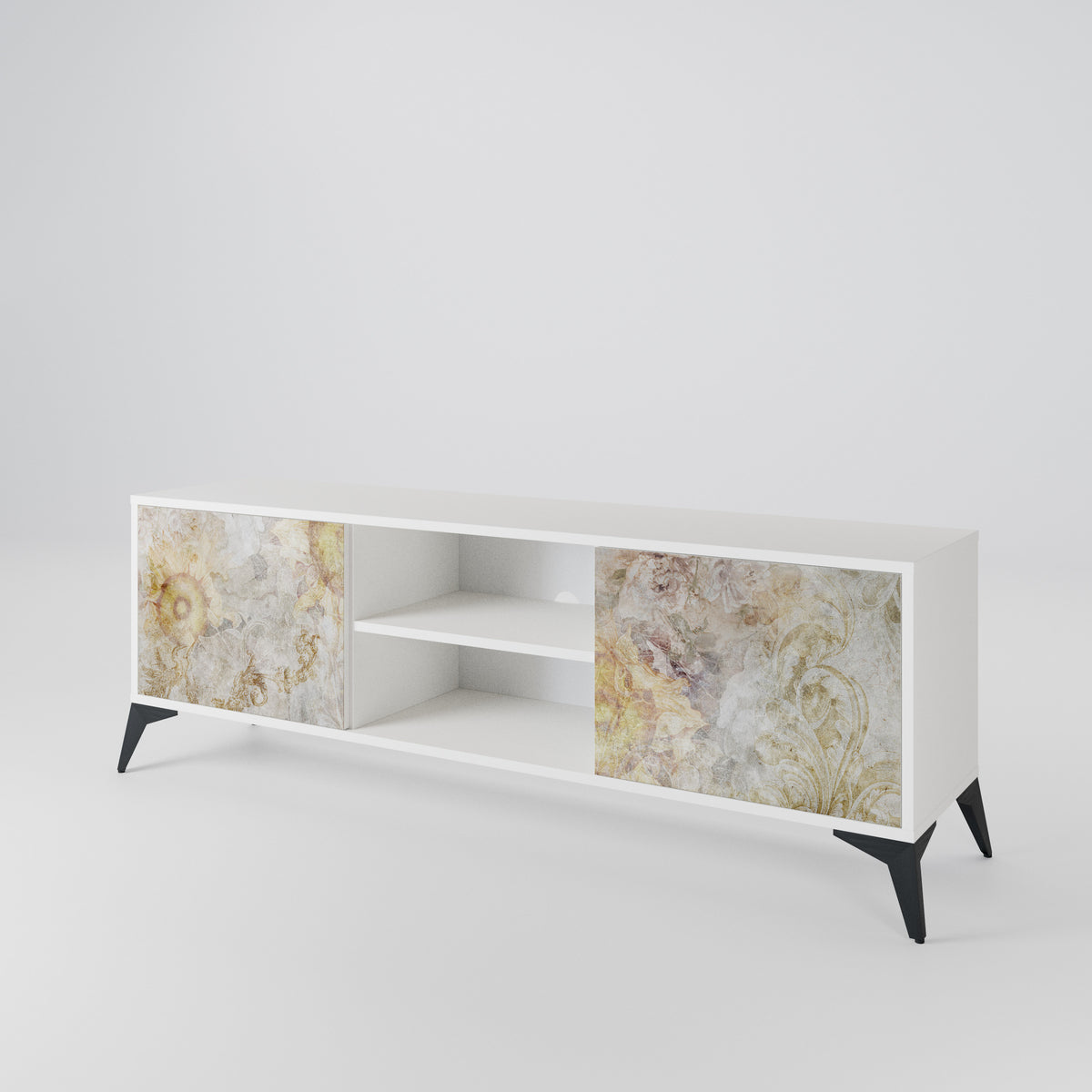 SUNFLOWER BLUR 2-Door TV Cabinet