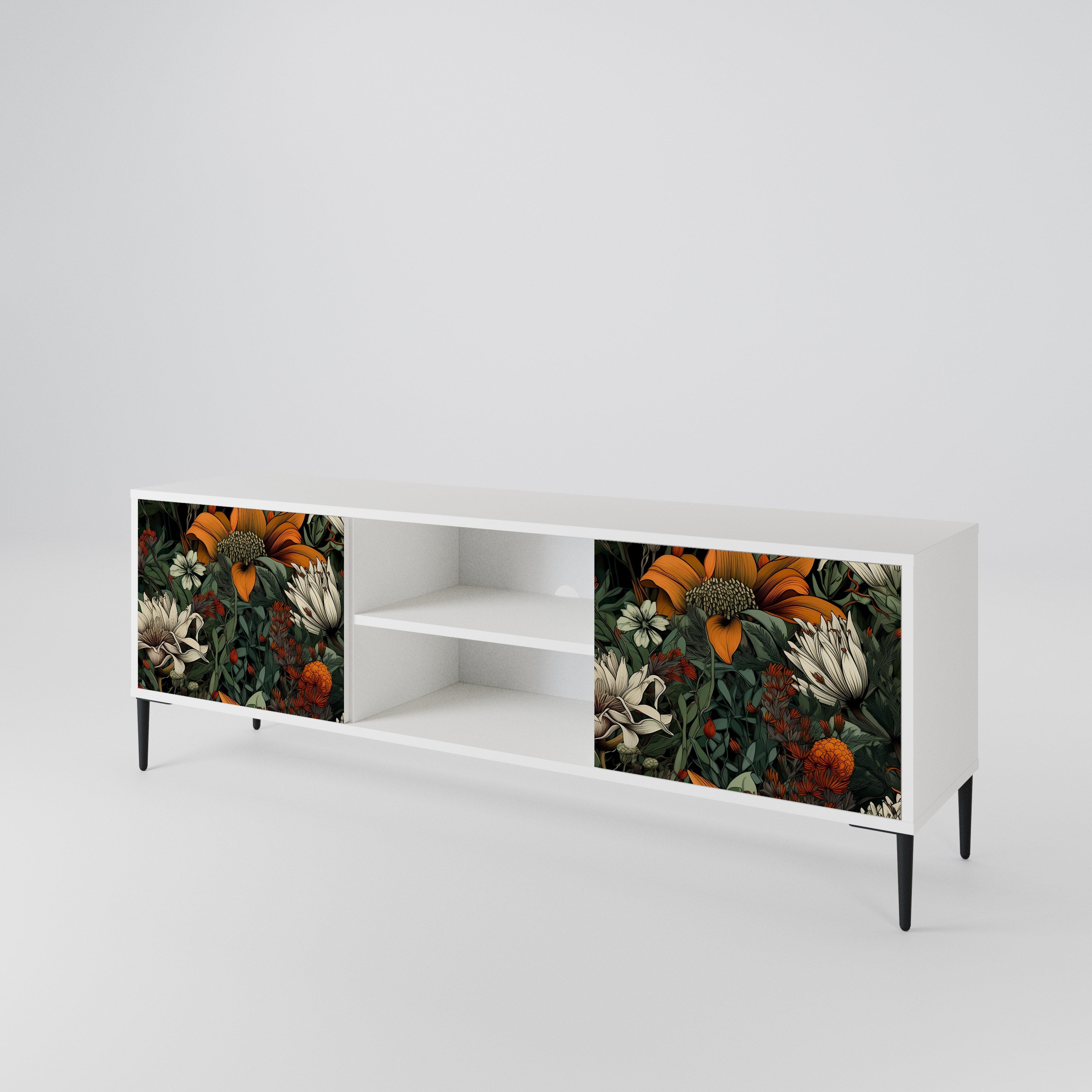 MIDNIGHT SPROUT 2-Door TV Cabinet