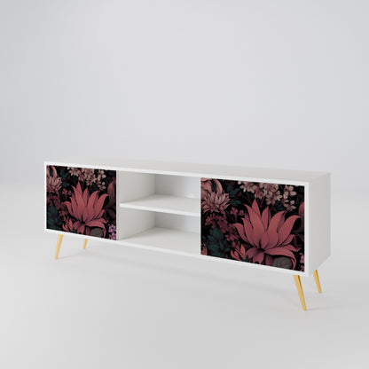 FLORAL WHISPER 2-Door TV Cabinet