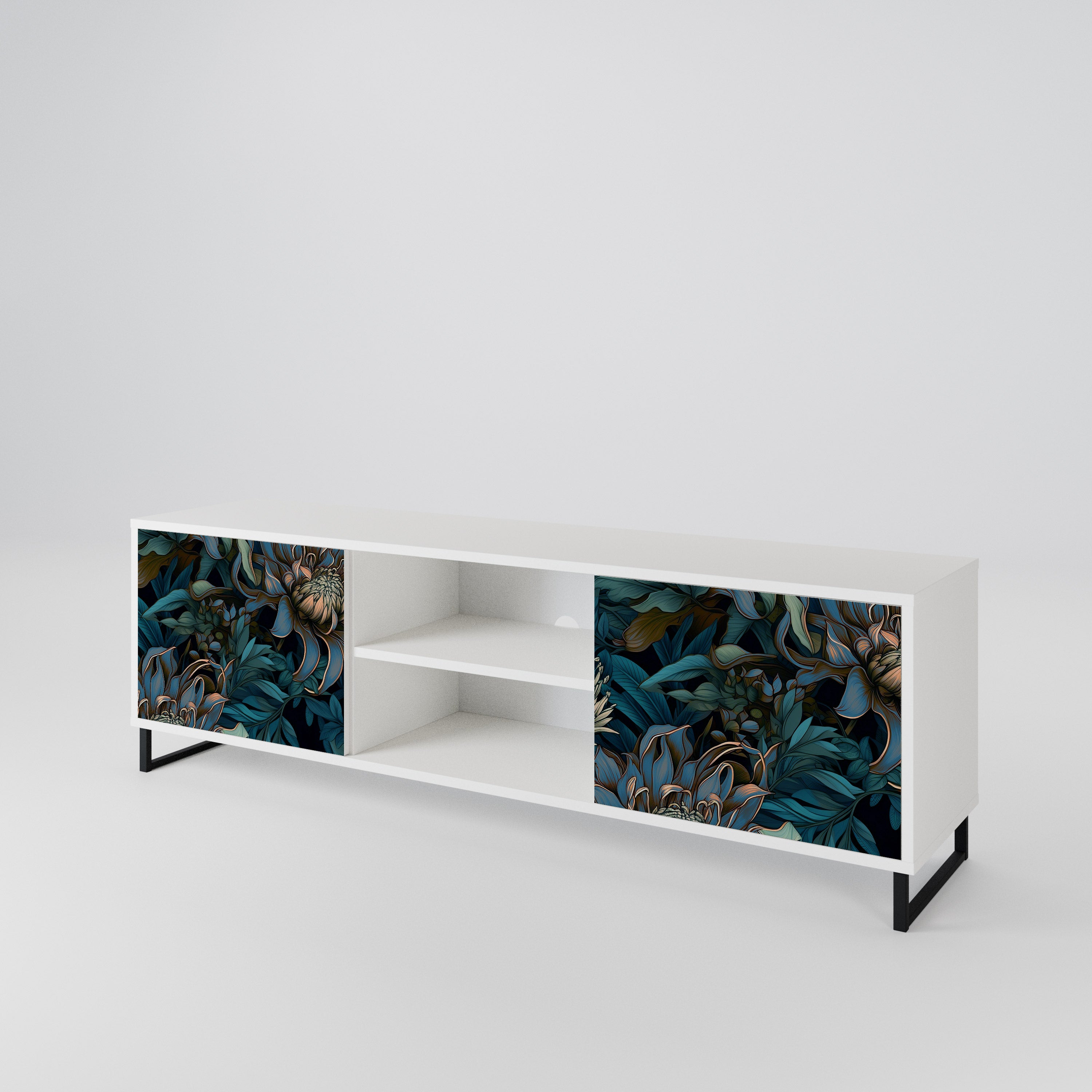 TWILIGHT BLOOM 2-Door TV Cabinet