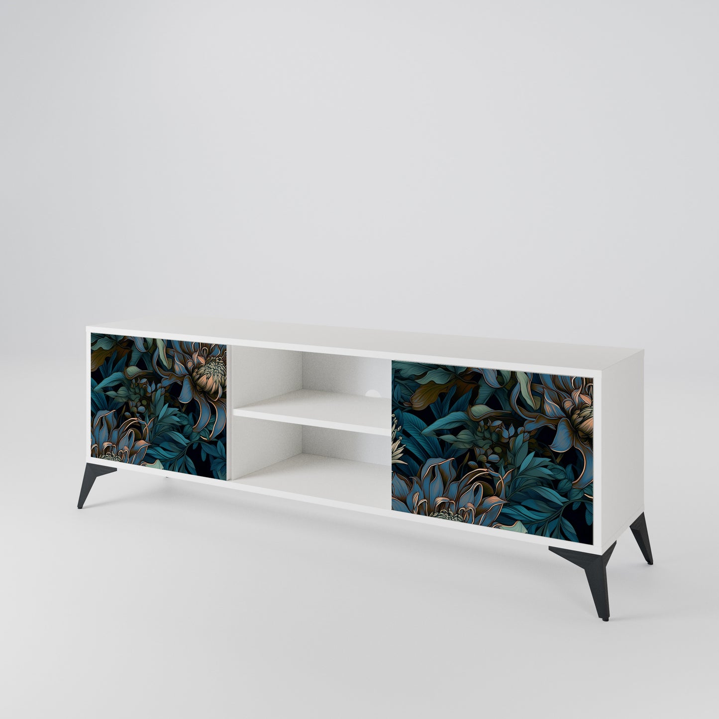 TWILIGHT BLOOM 2-Door TV Cabinet