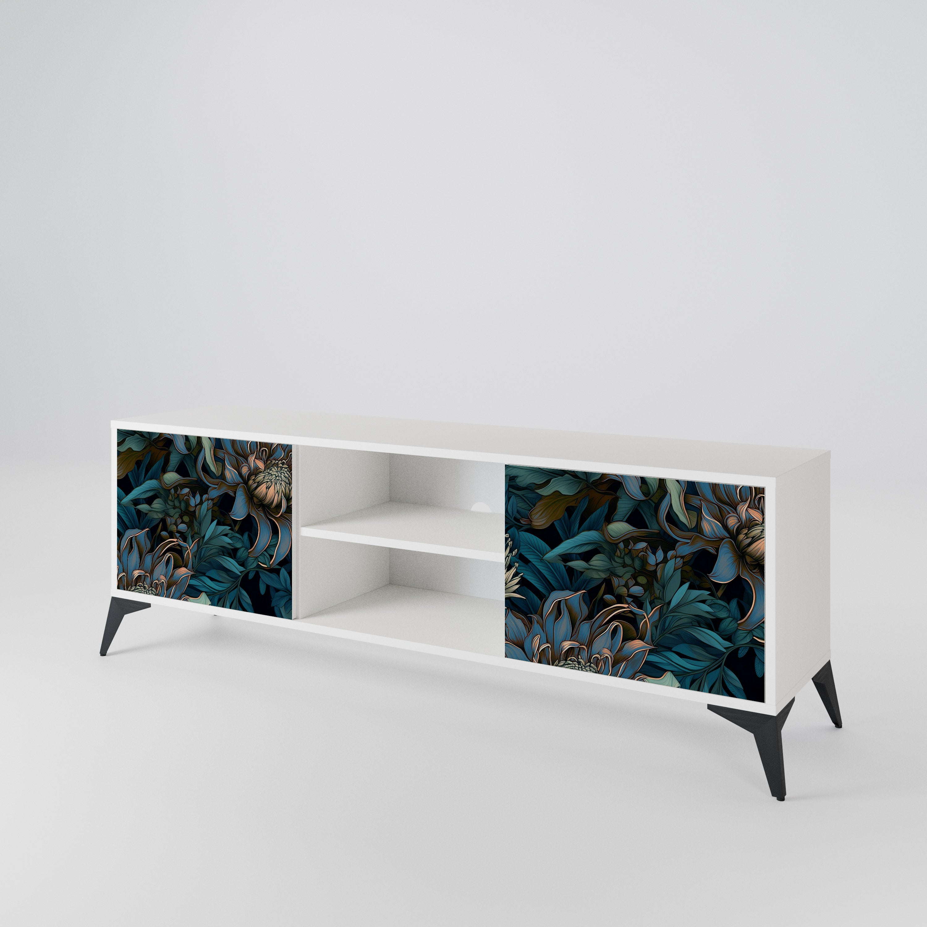 TWILIGHT BLOOM 2-Door TV Cabinet