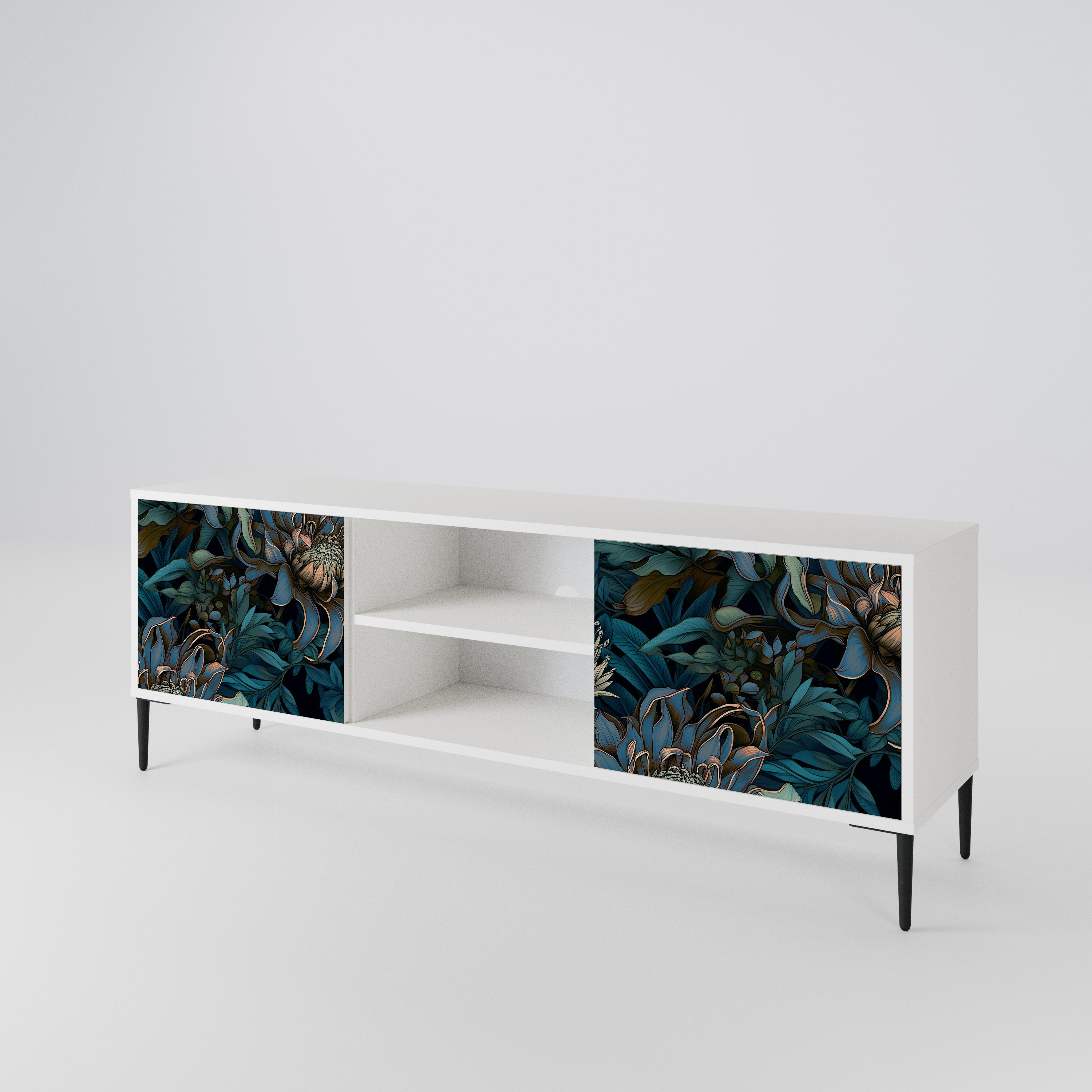 TWILIGHT BLOOM 2-Door TV Cabinet