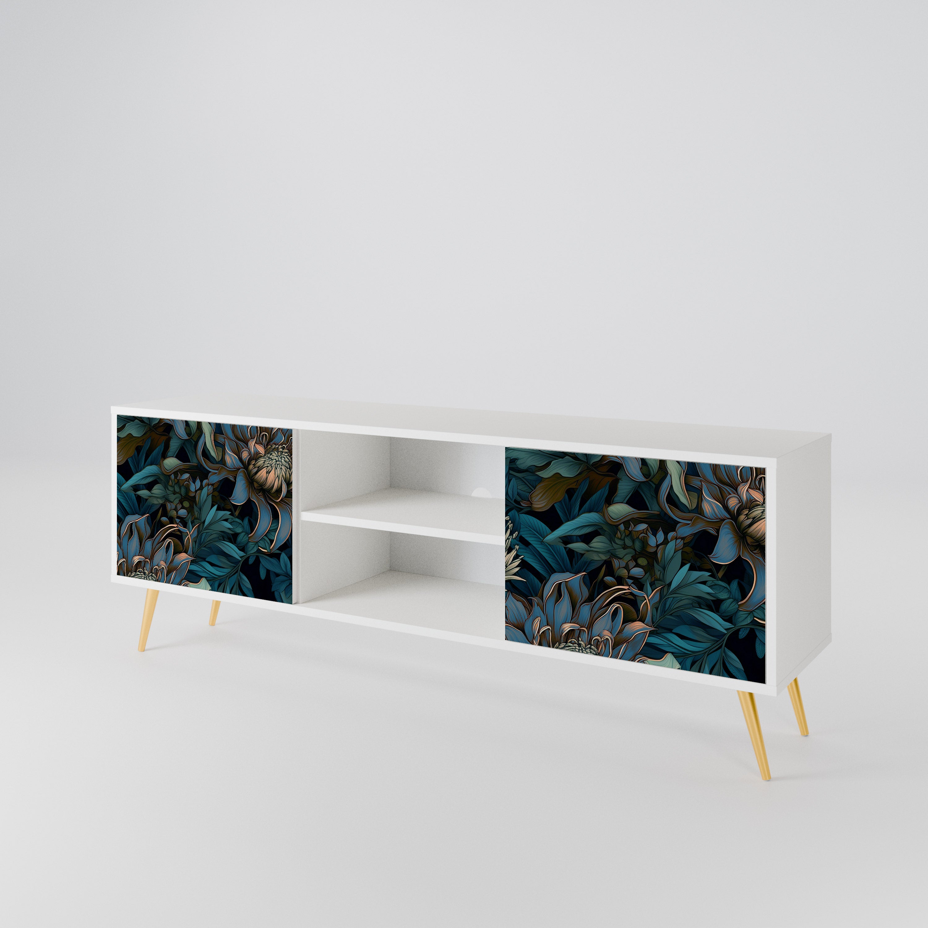 TWILIGHT BLOOM 2-Door TV Cabinet
