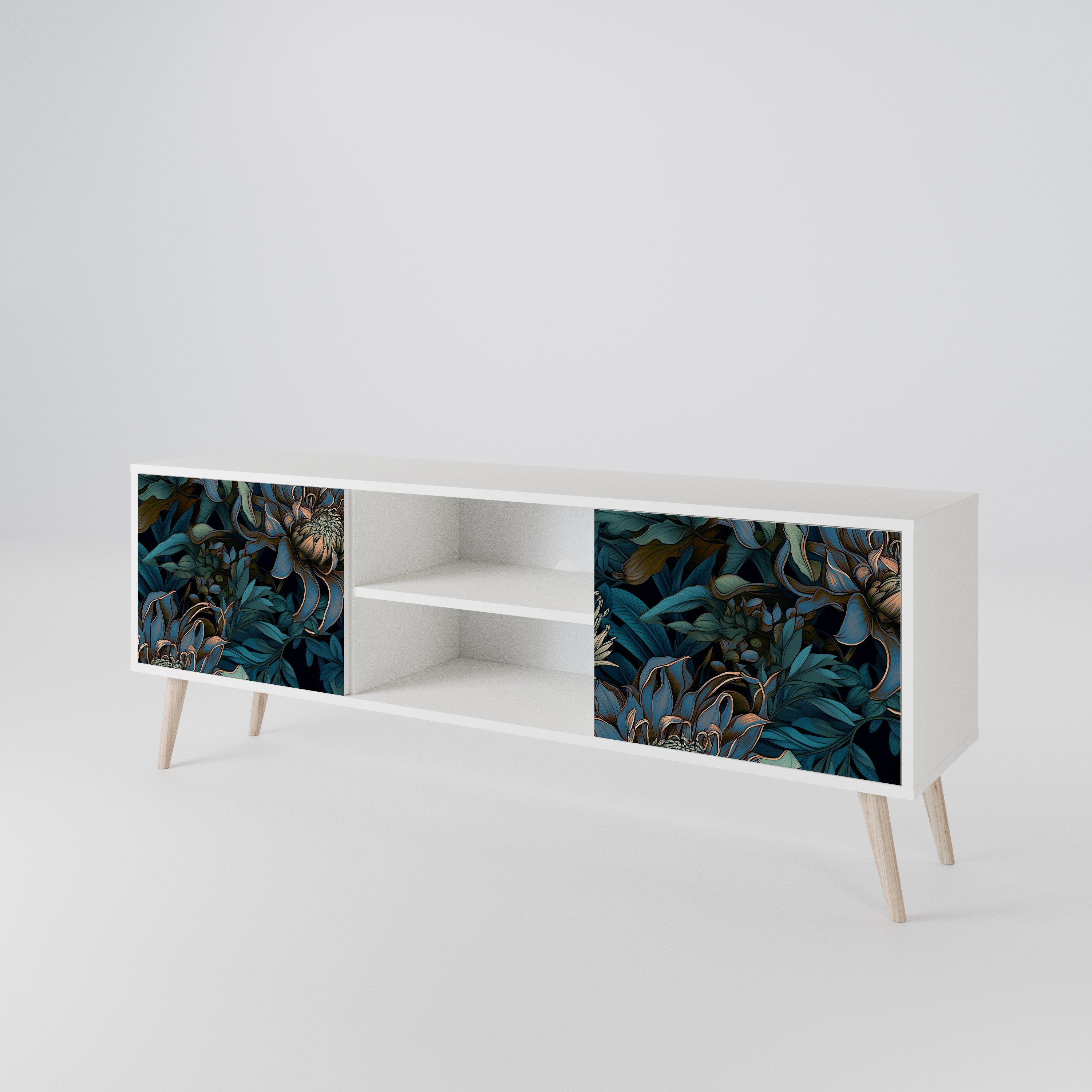 TWILIGHT BLOOM 2-Door TV Cabinet