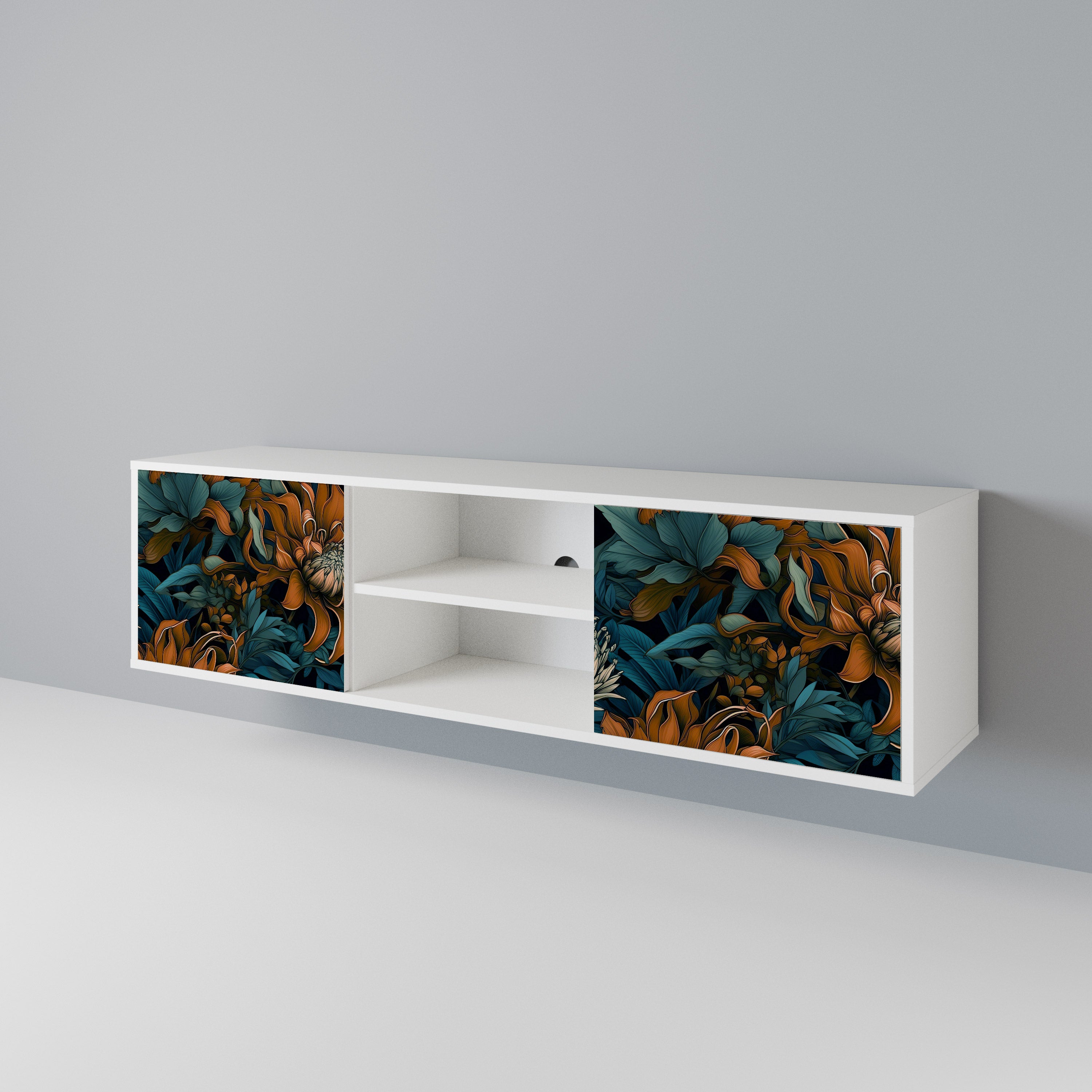 MORNING BLOOM 2-Door TV Cabinet