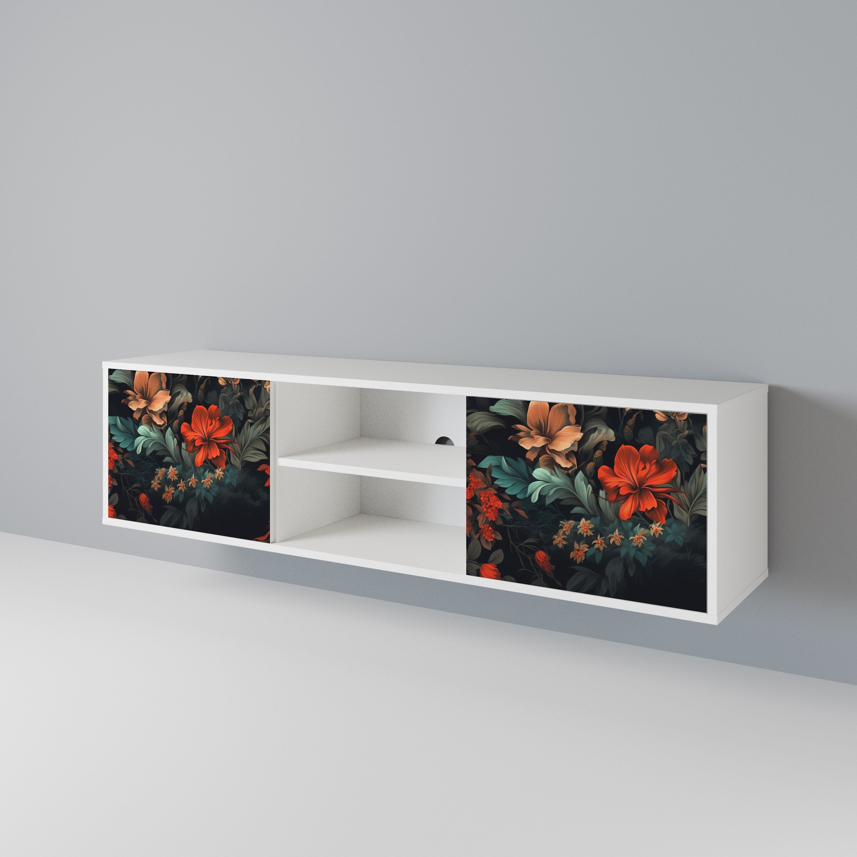 IMAGINARY BLOSSOM 2-Door TV Cabinet