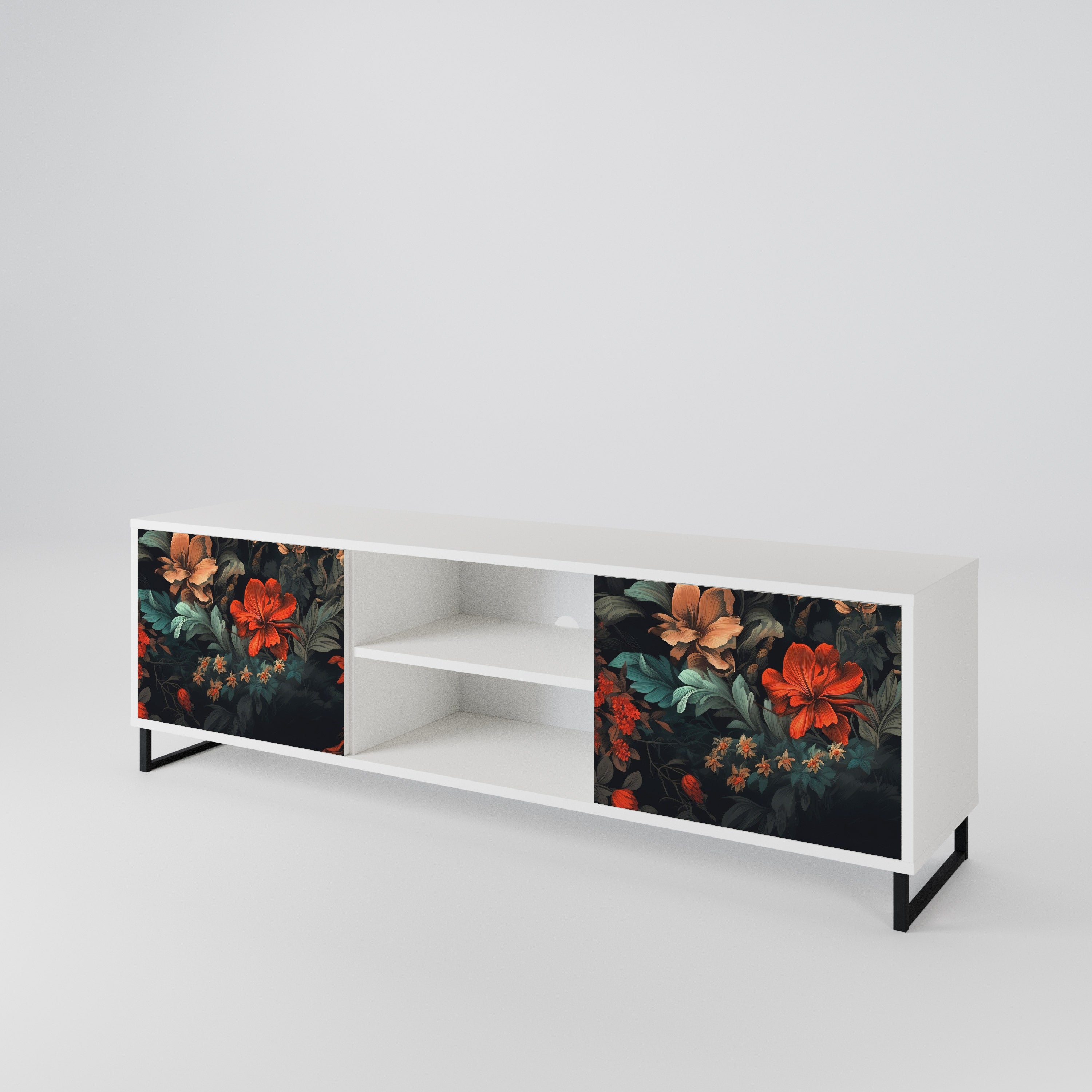 IMAGINARY BLOSSOM 2-Door TV Cabinet