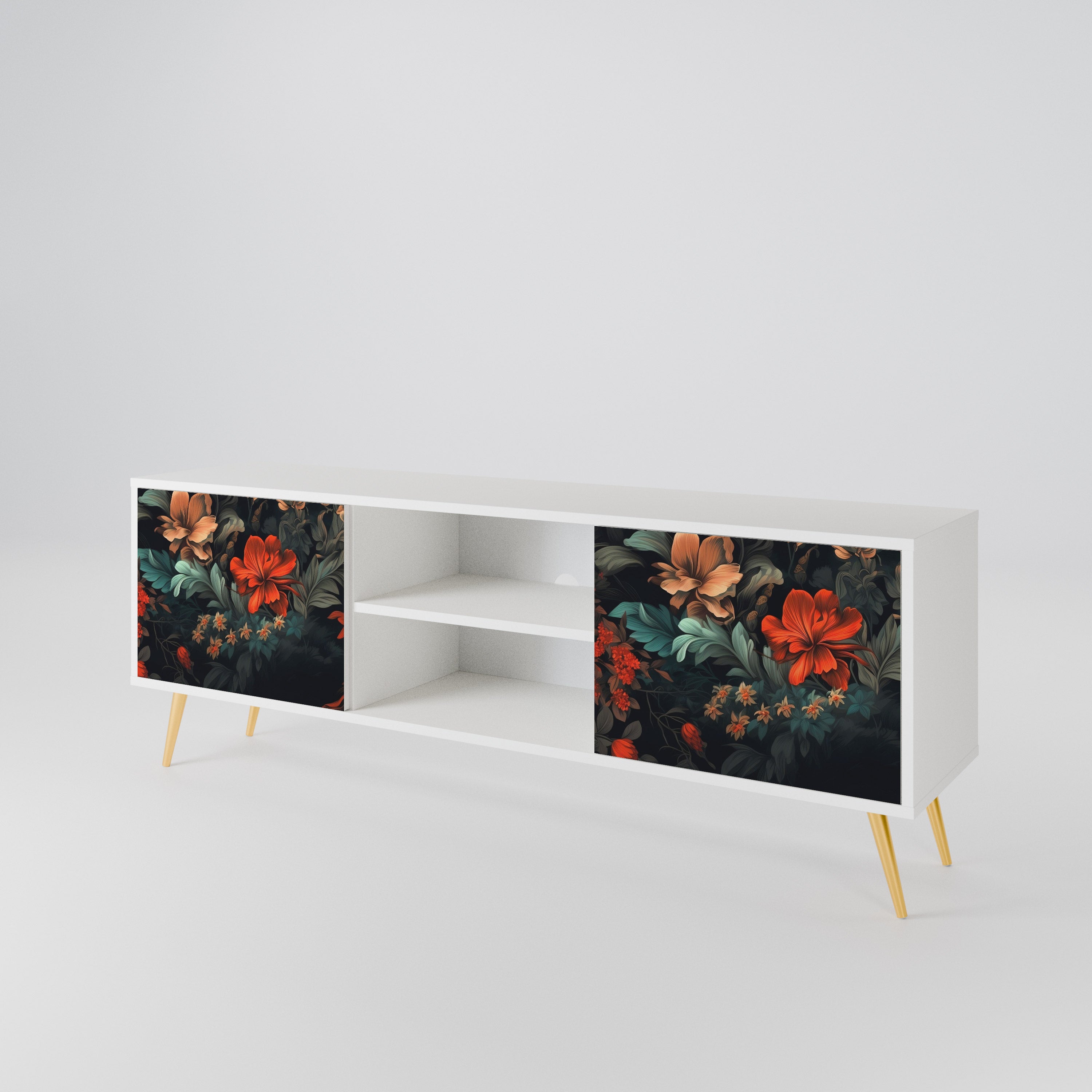IMAGINARY BLOSSOM 2-Door TV Cabinet