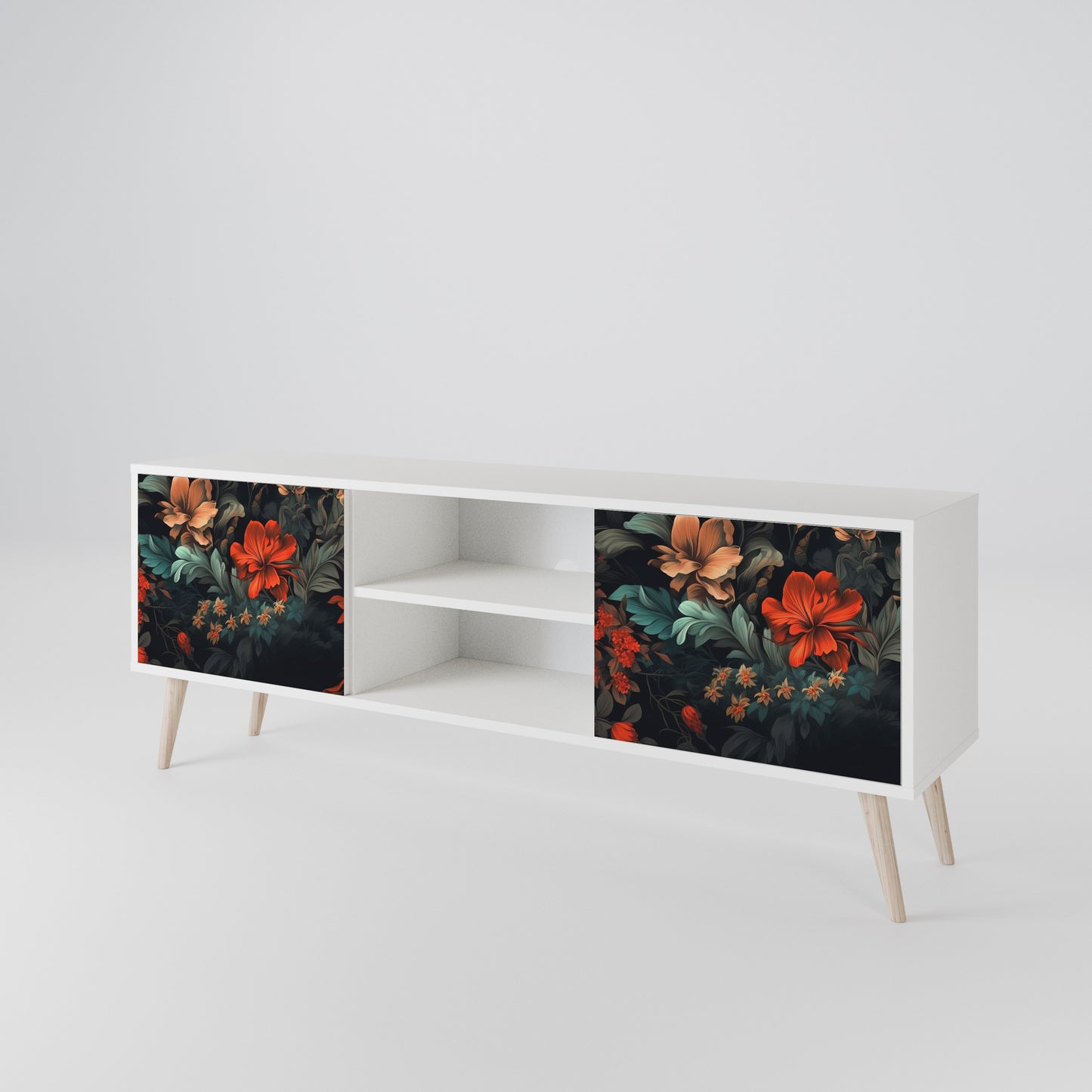 IMAGINARY BLOSSOM 2-Door TV Cabinet