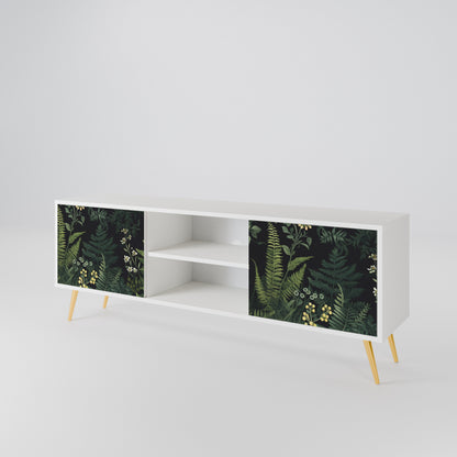 FERN FLOWERS 2-Door TV Cabinet