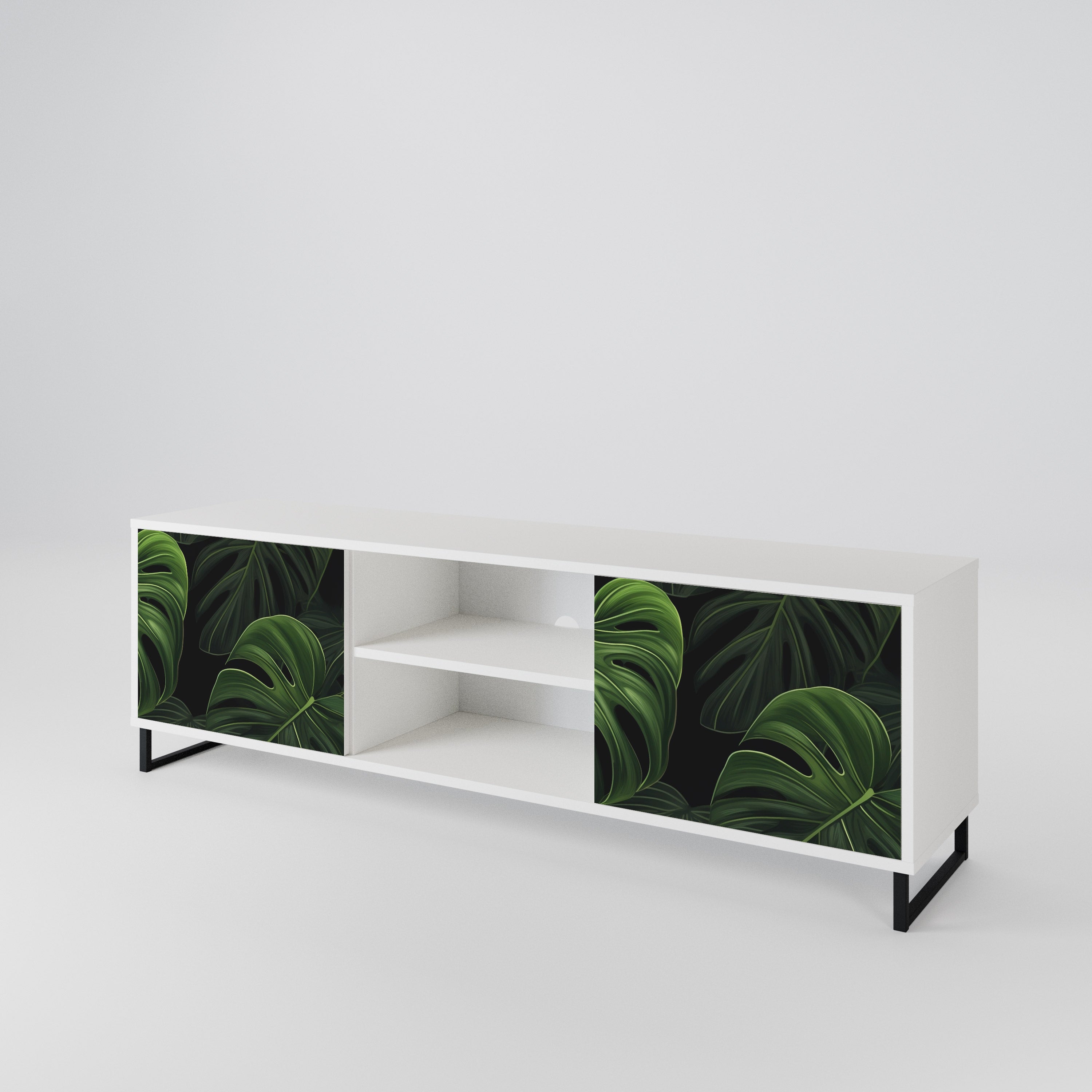 INFINITE MONSTERA 2-Door TV Cabinet