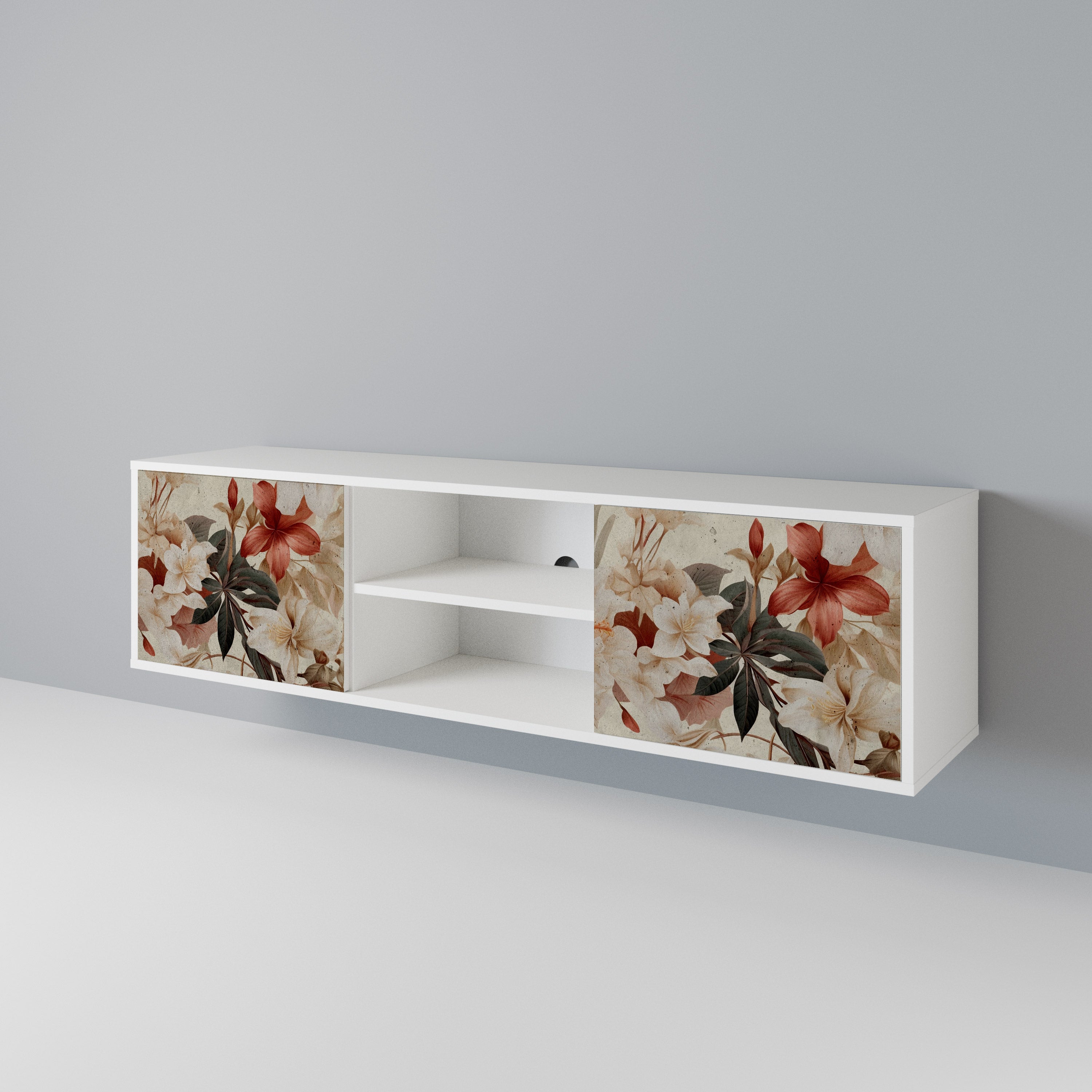 PETAL HARMONY 2-Door TV Cabinet