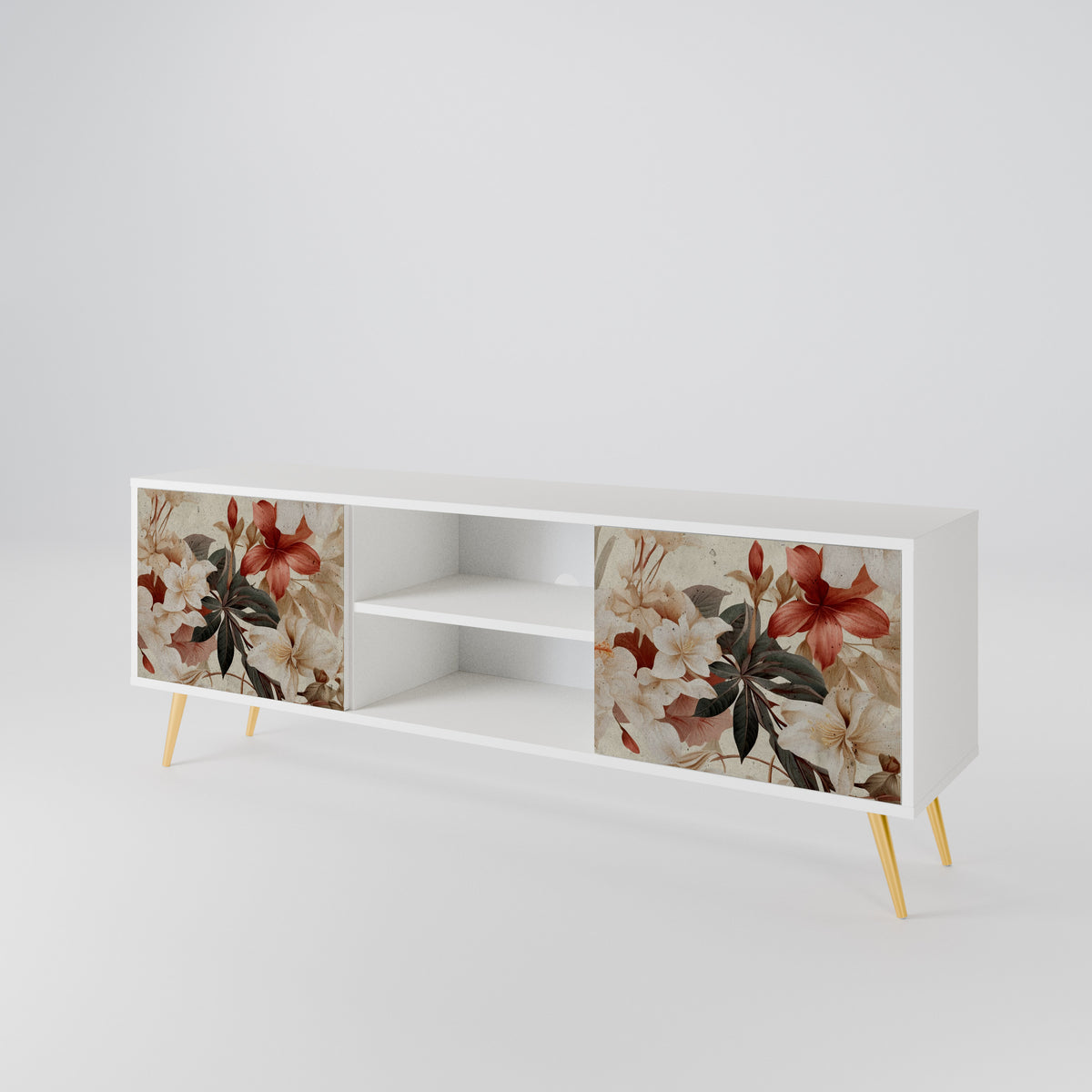 PETAL HARMONY 2-Door TV Cabinet