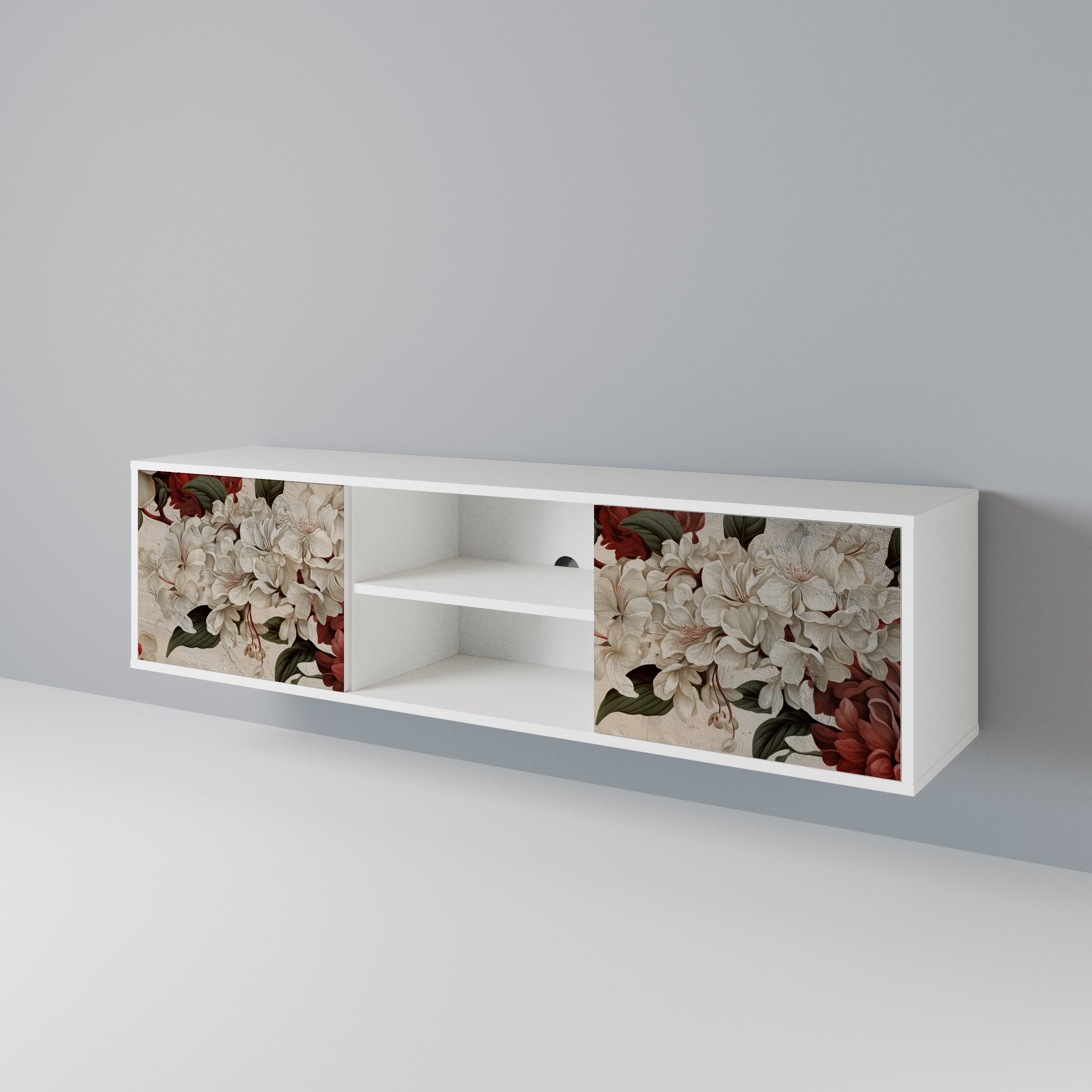 EPHEMERAL DAYS 2-Door TV Cabinet