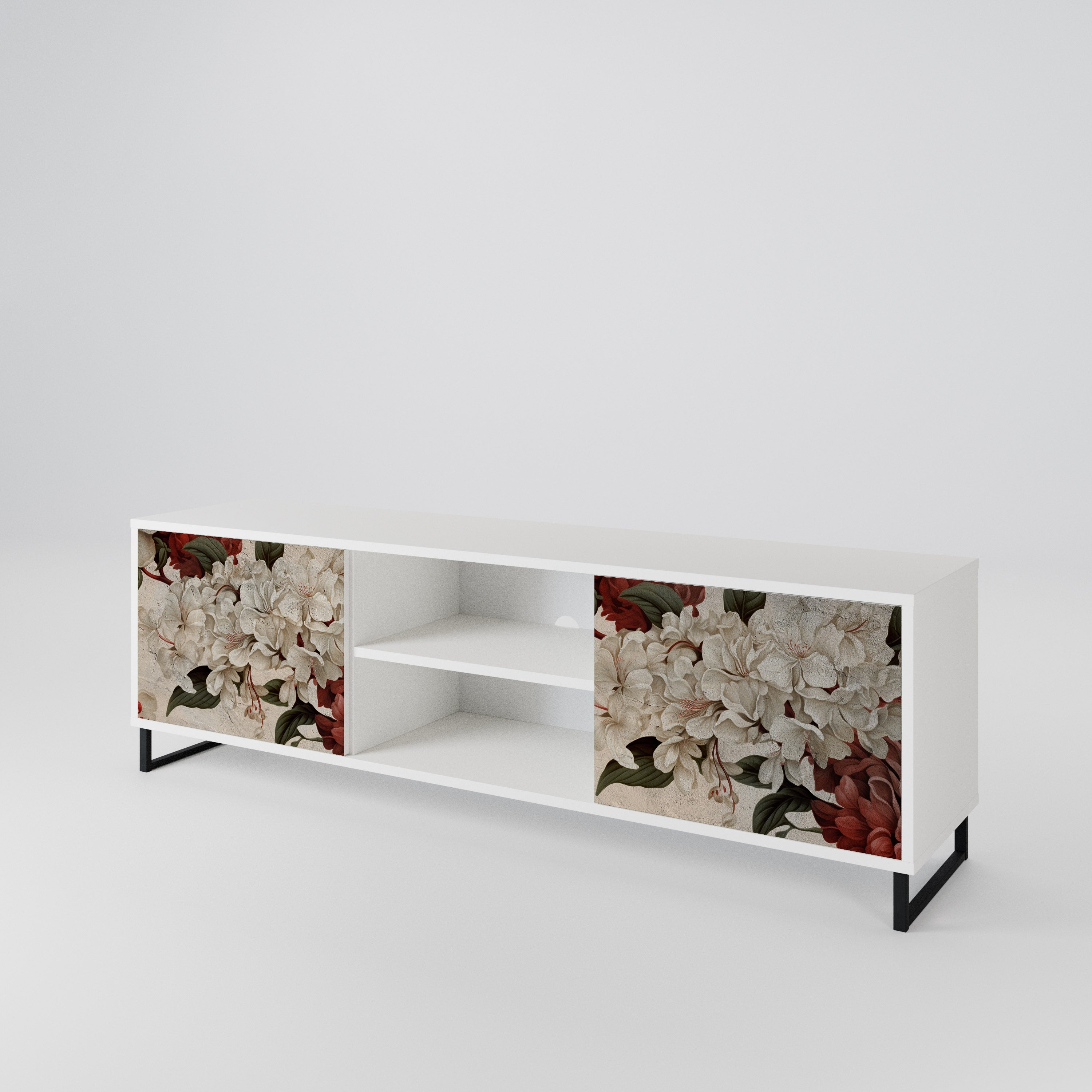 EPHEMERAL DAYS 2-Door TV Cabinet