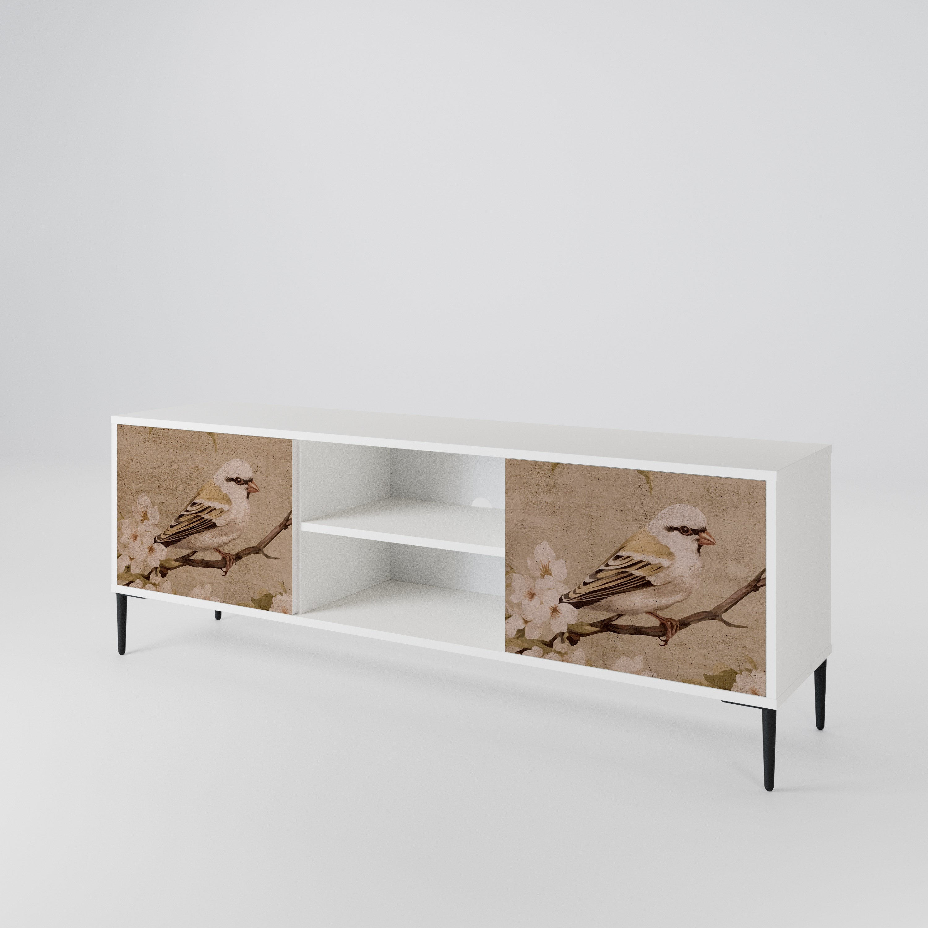 PETAL DISTINGUISH 2-Door TV Cabinet
