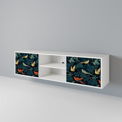 FOWL ORNAMENT 2-Door TV Cabinet