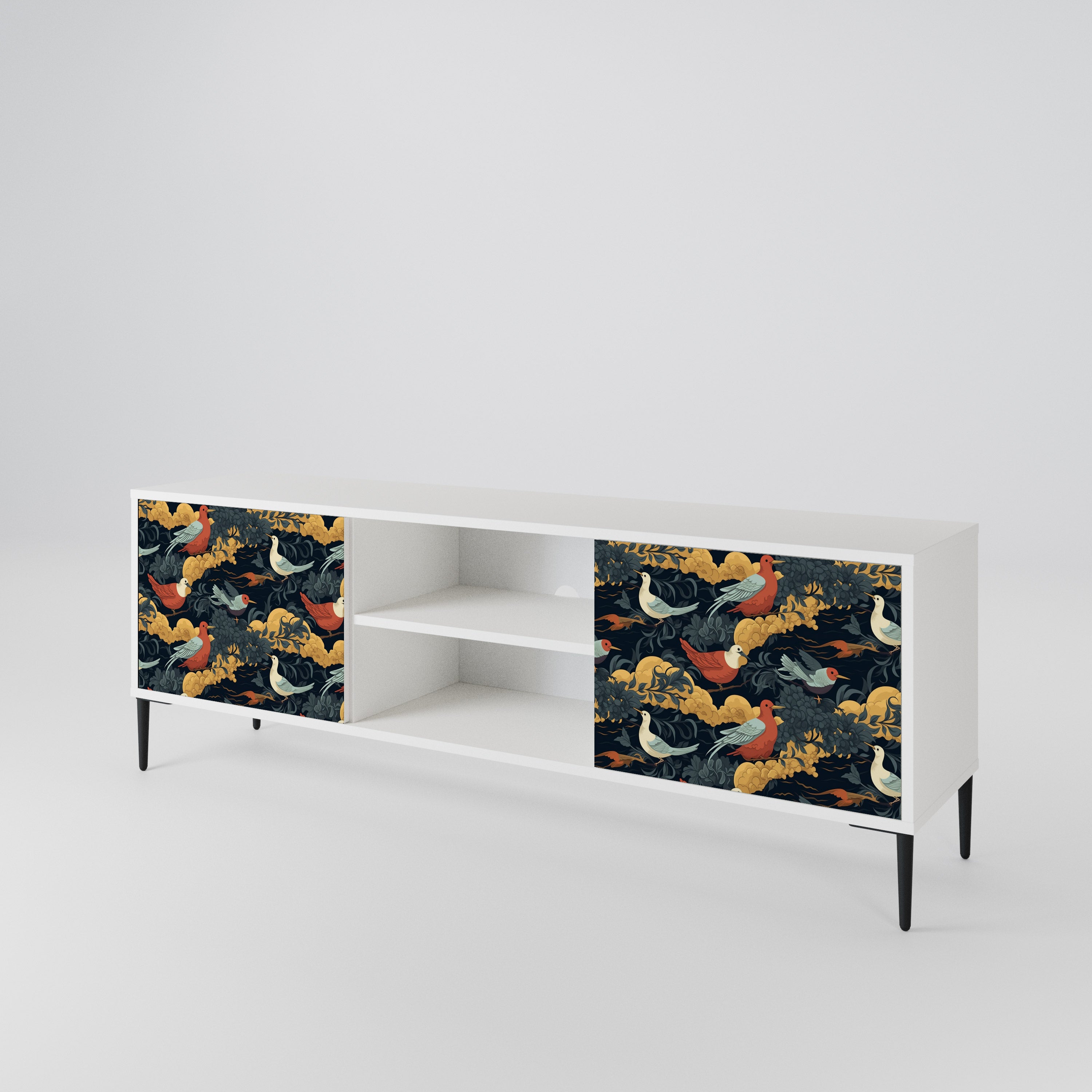 FOWLY DAZE 2-Door TV Cabinet