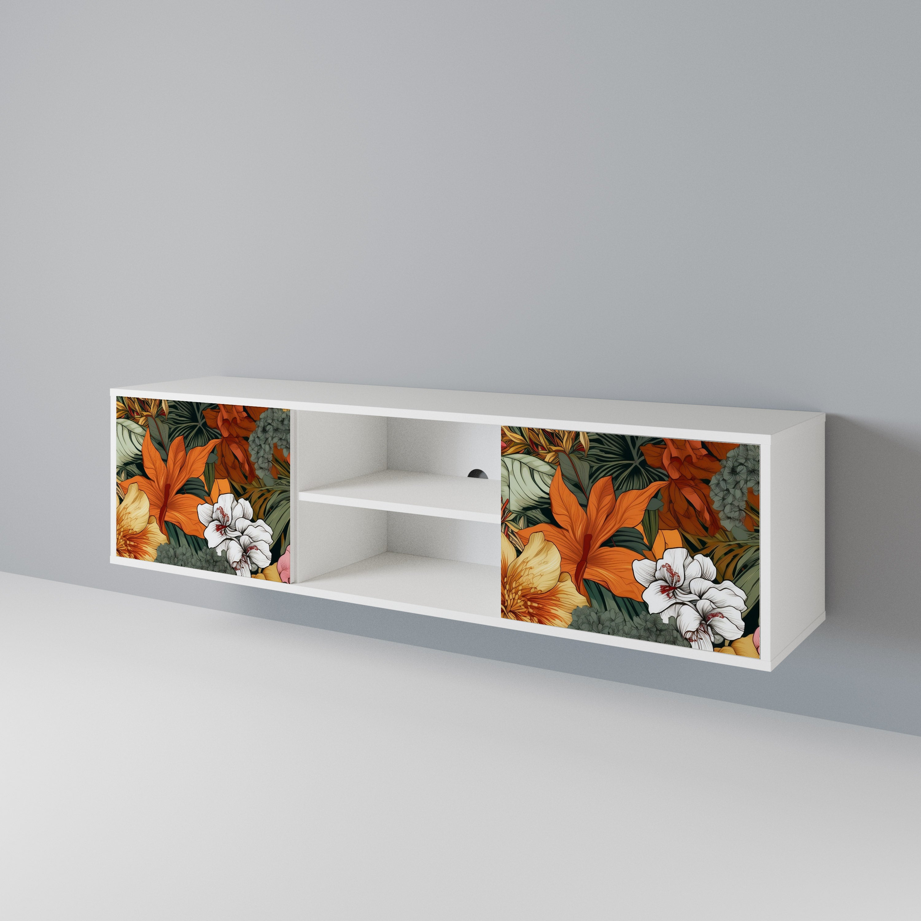 RADIANT FLORA 2-Door TV Cabinet