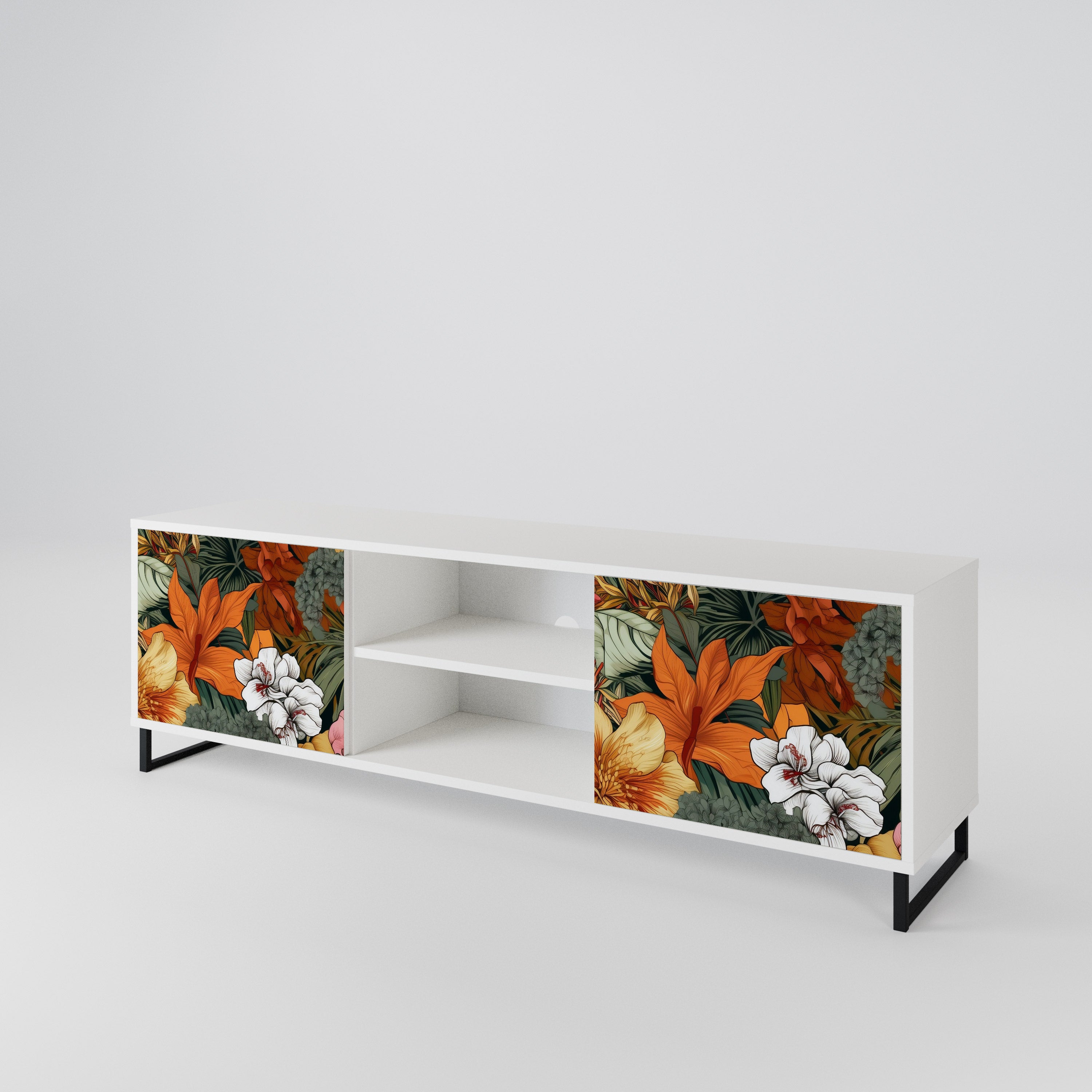 RADIANT FLORA 2-Door TV Cabinet