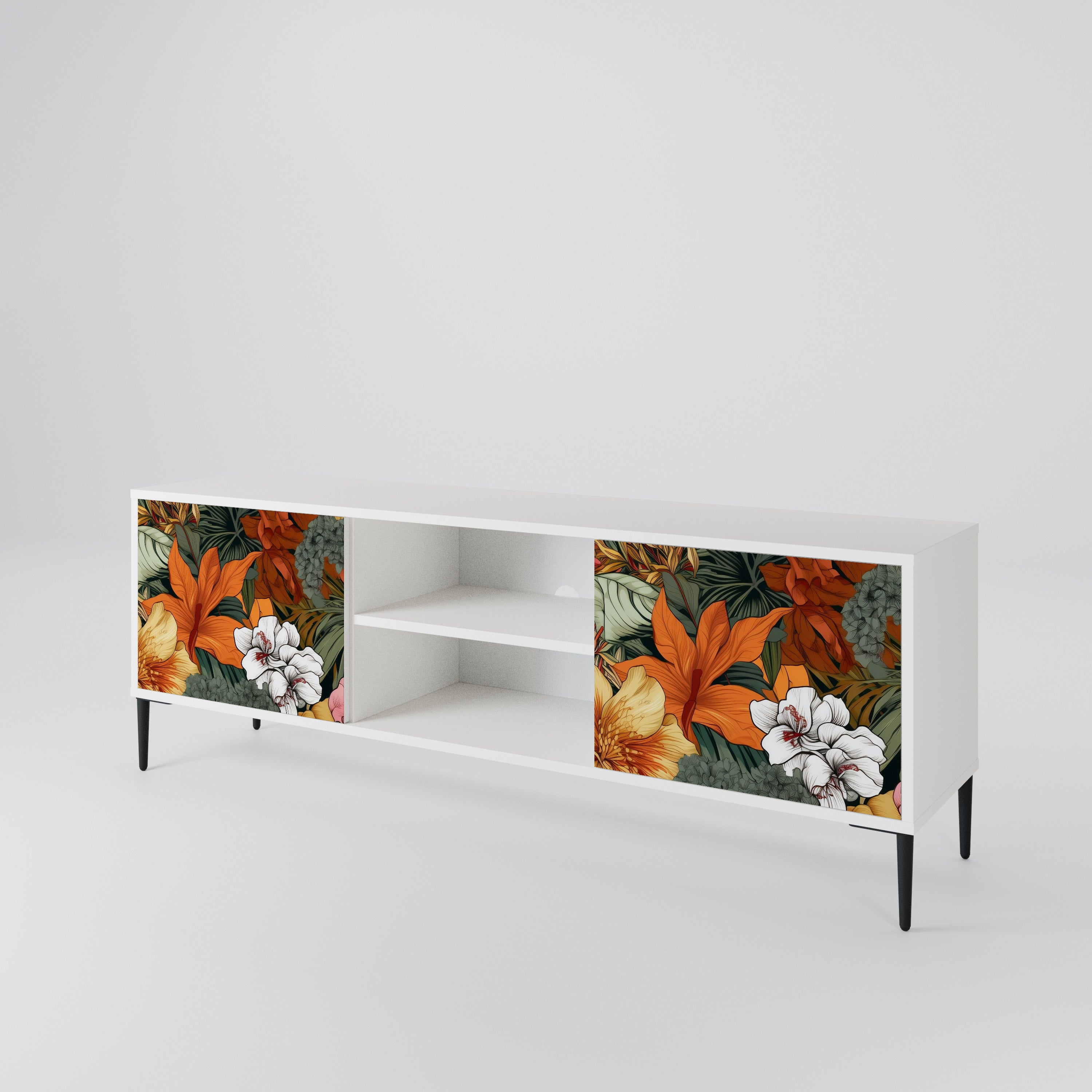 RADIANT FLORA 2-Door TV Cabinet