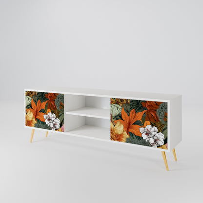 RADIANT FLORA 2-Door TV Cabinet